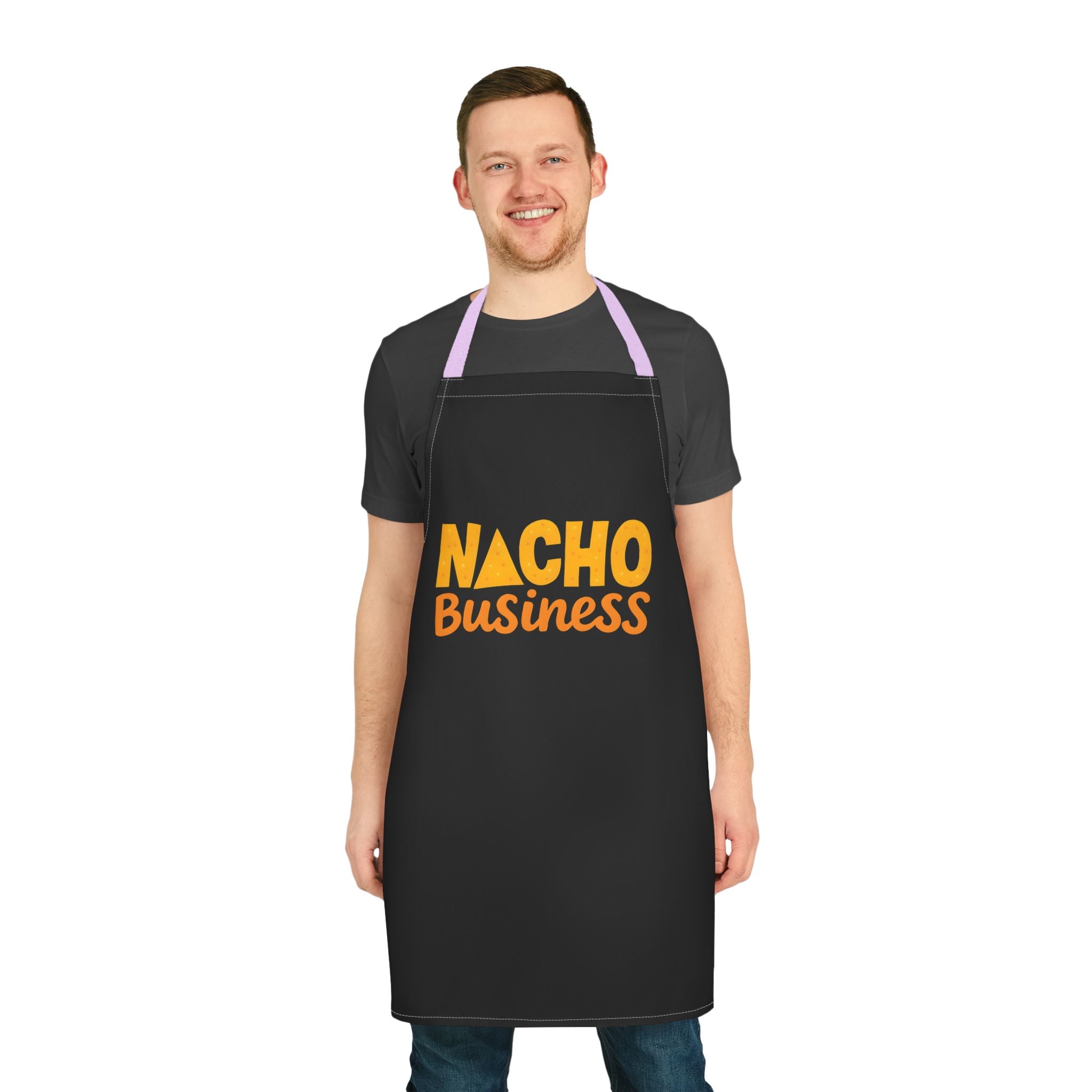 Nacho Business Apron — Funny Kitchen Apron for Cooks & Grillers