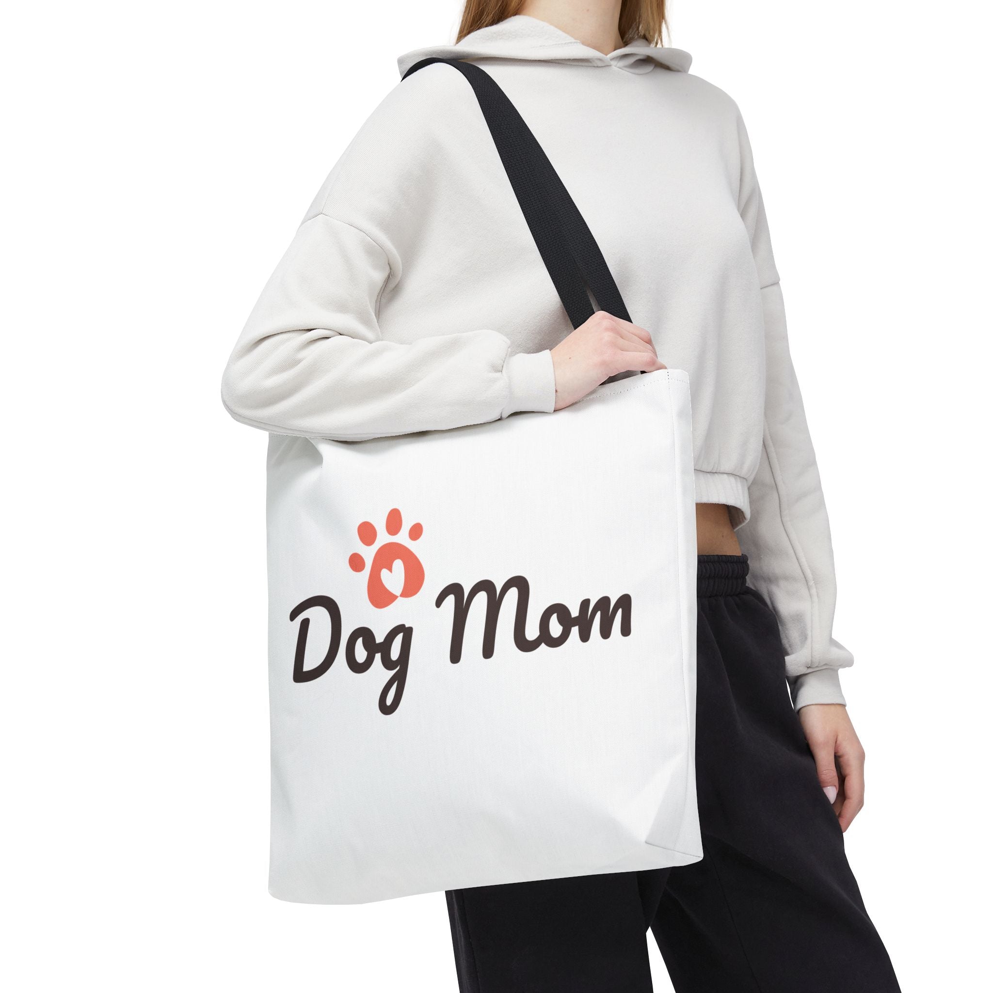 Dog Mom Tote Bag - Perfect for Pet Lovers, Gifts for Pet Moms, Dog Themed Accessories, Everyday Use, Sustainable Fashion