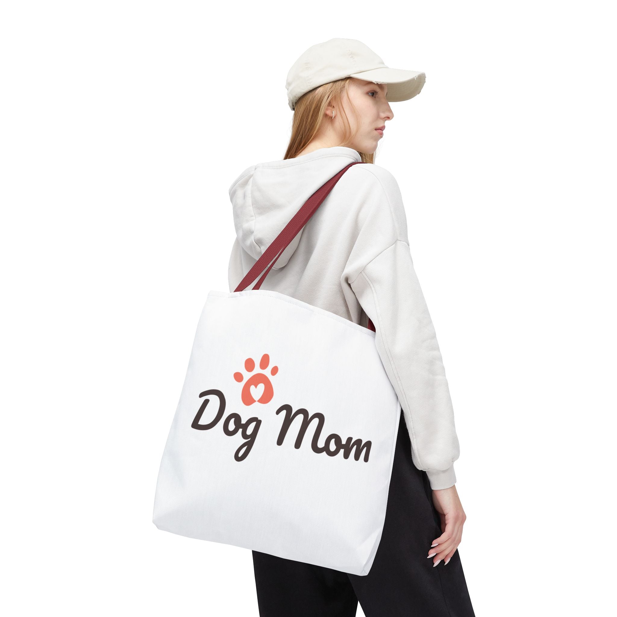 Dog Mom Tote Bag - Perfect for Pet Lovers, Gifts for Pet Moms, Dog Themed Accessories, Everyday Use, Sustainable Fashion