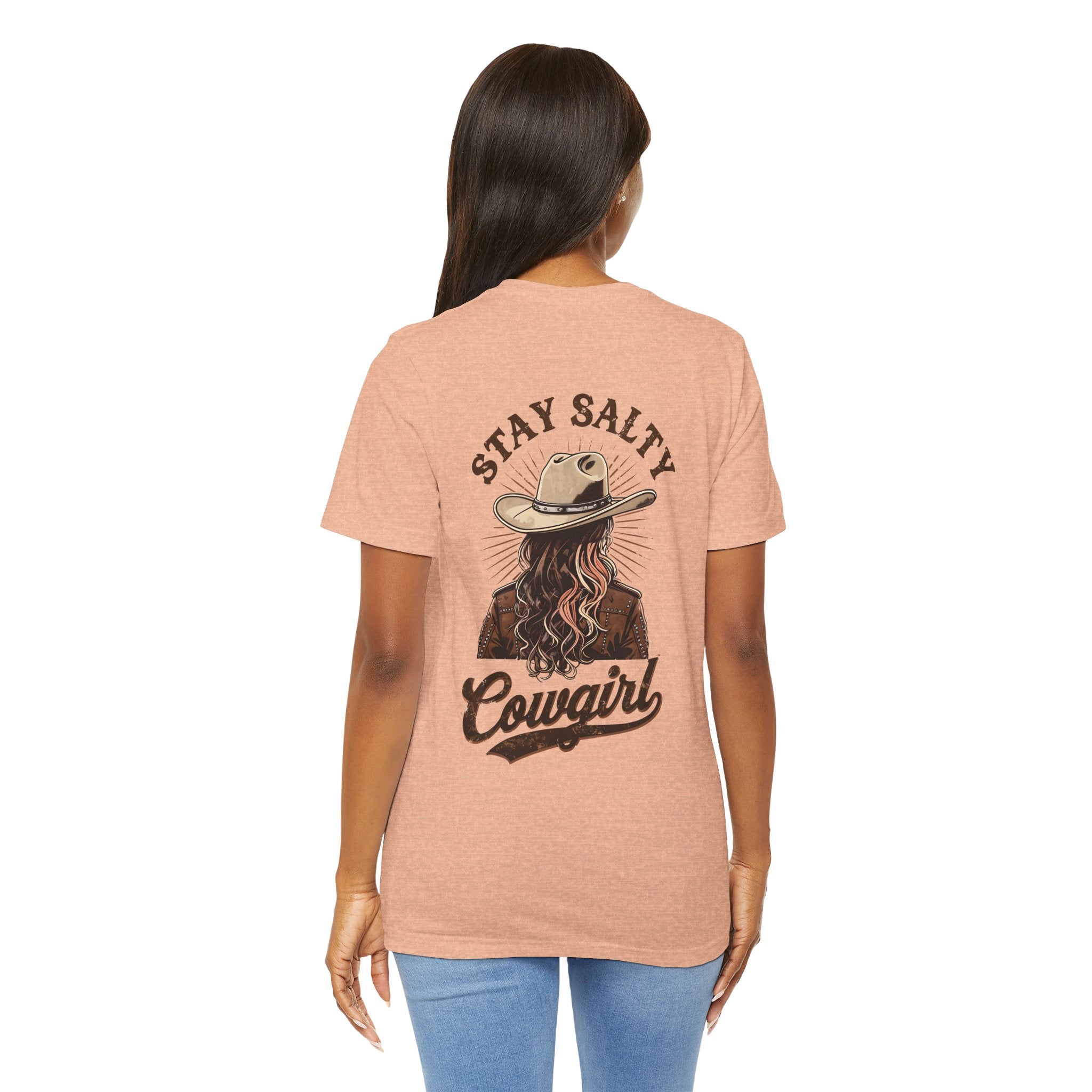 Stay Salty Cowgirl T-Shirt — Western Cowgirl Graphic Tee