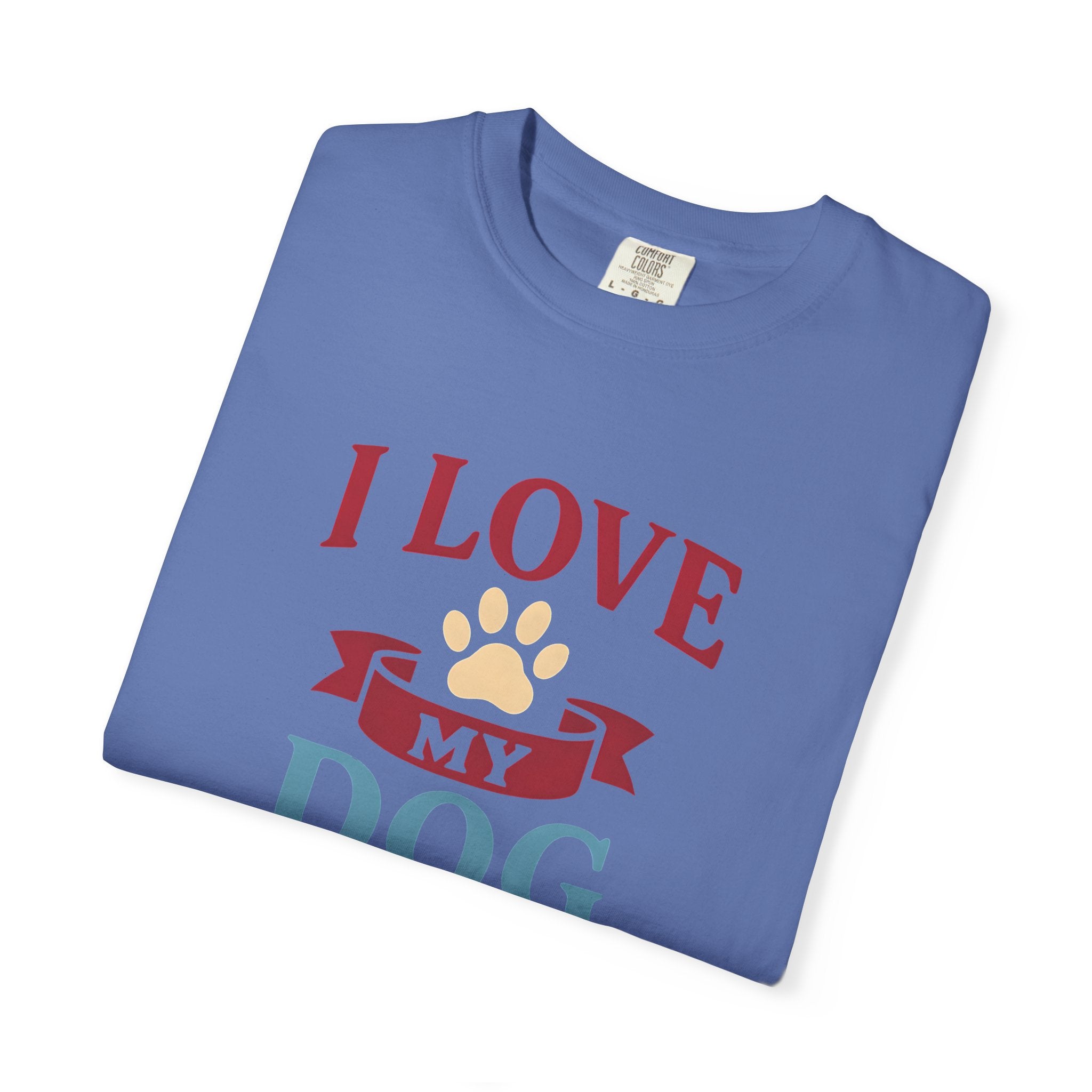 Dog Lover Unisex T-Shirt - I Love My Dog, Cute Pet Apparel, Gift for Dog Owners, Animal Lover Tee, Casual Everyday Style