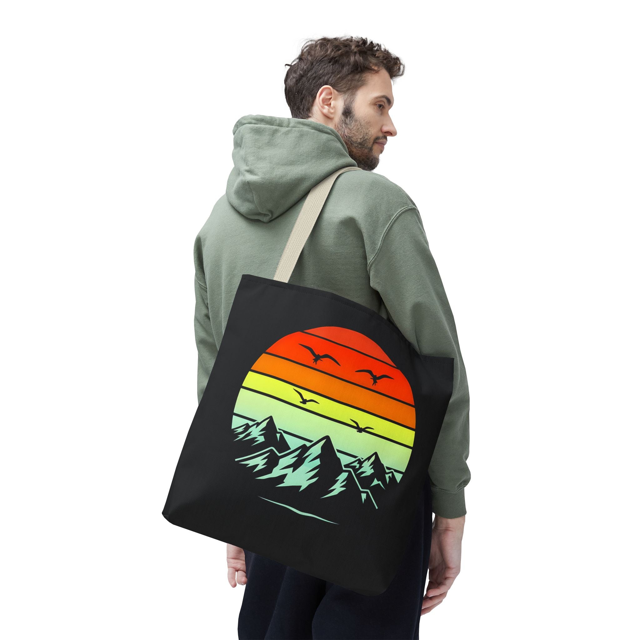 Sunset Mountain Tote Bag