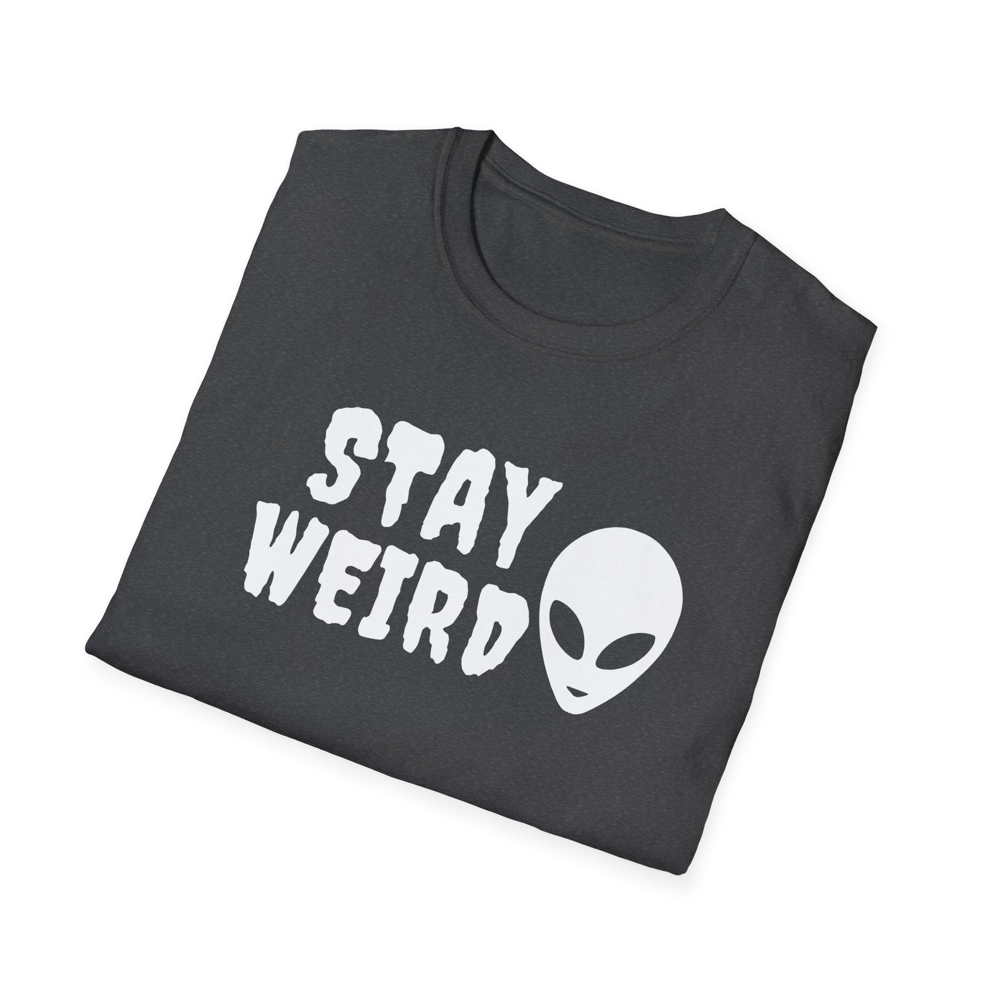 Stay Weird Unisex Softstyle T-Shirt
