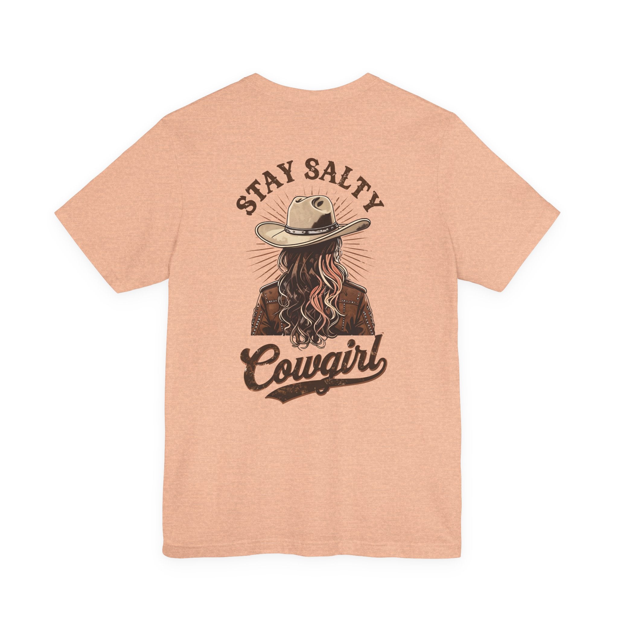 Stay Salty Cowgirl T-Shirt — Western Cowgirl Graphic Tee