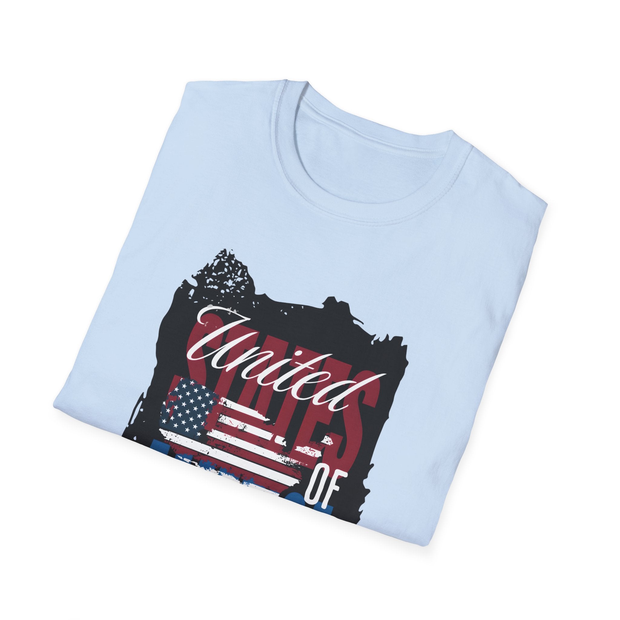 United We Stand T-Shirt — American Flag "United of America" Patriotic Tee for 4th of July