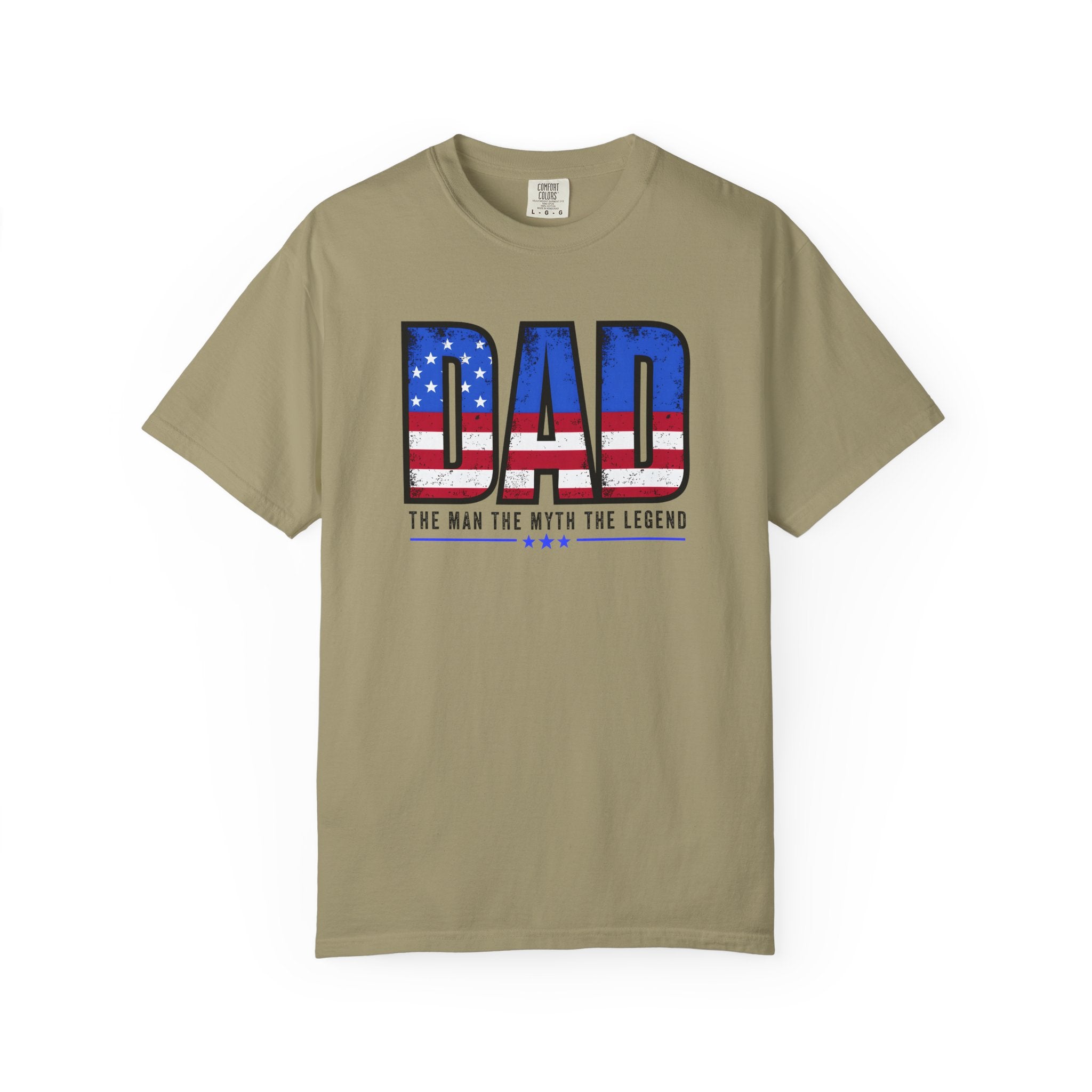 Unisex Garment-Dyed T-shirt Dad the man