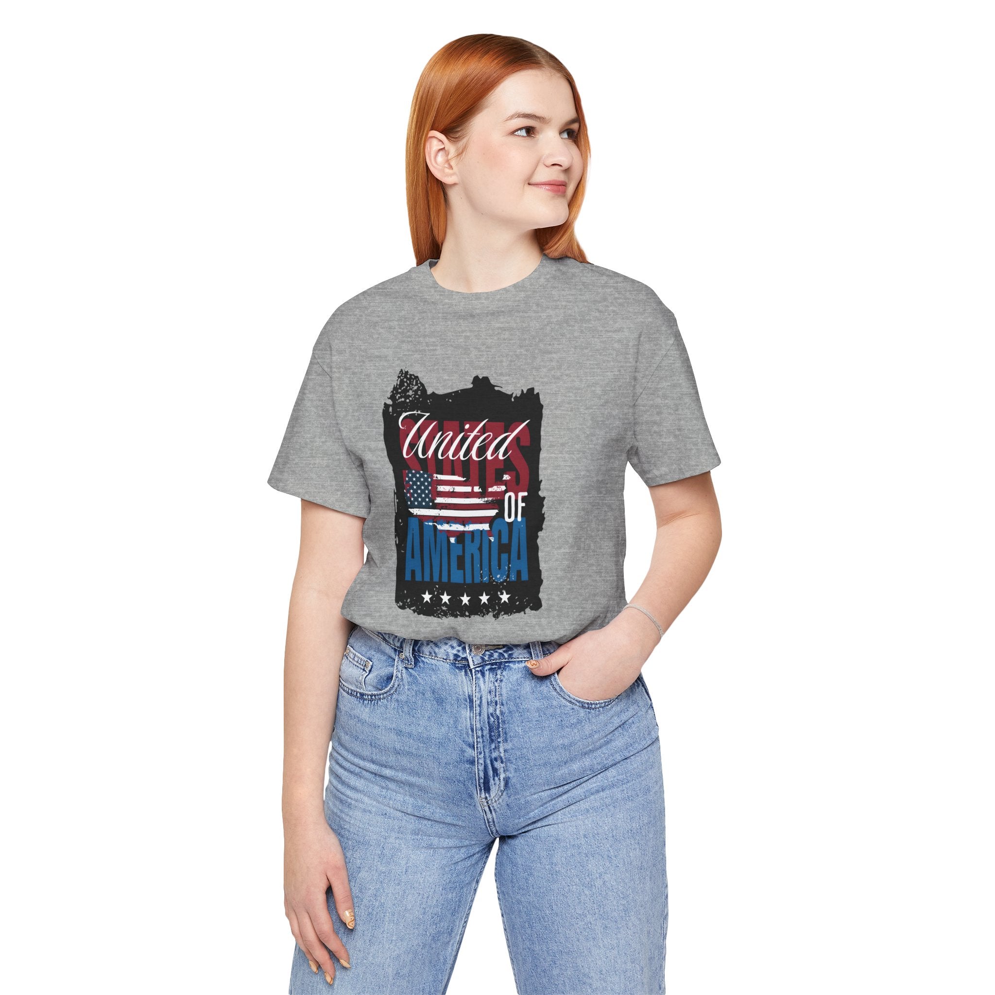 United of America Flag T-Shirt — Patriotic USA Graphic Tee