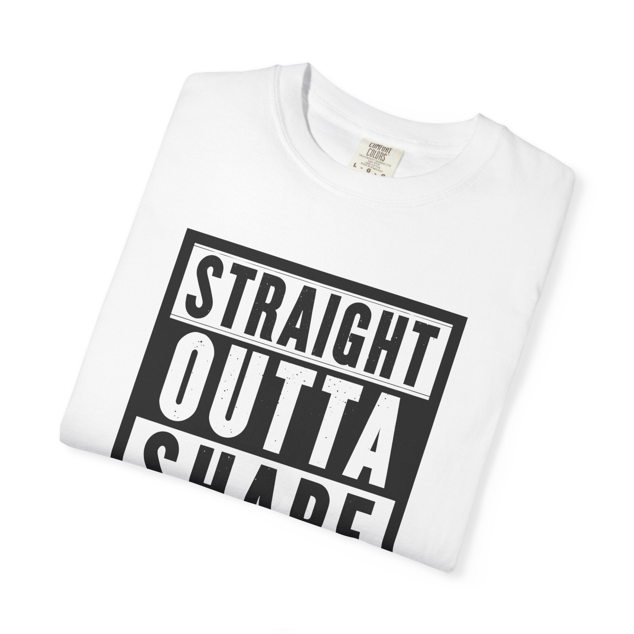 Shape Distorted Unisex Garment-Dyed T-shirt