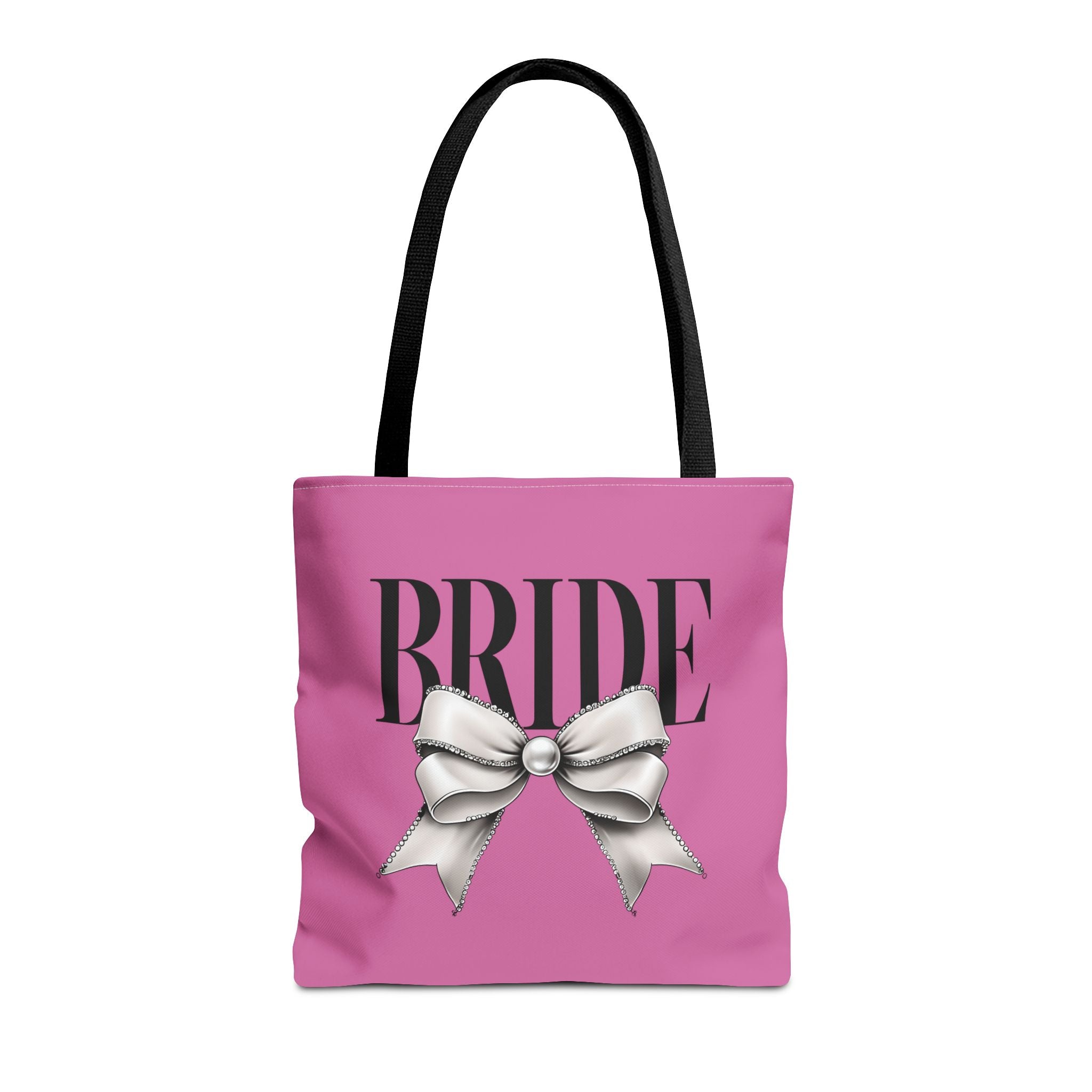 Bride Tote Bag with Bow Design