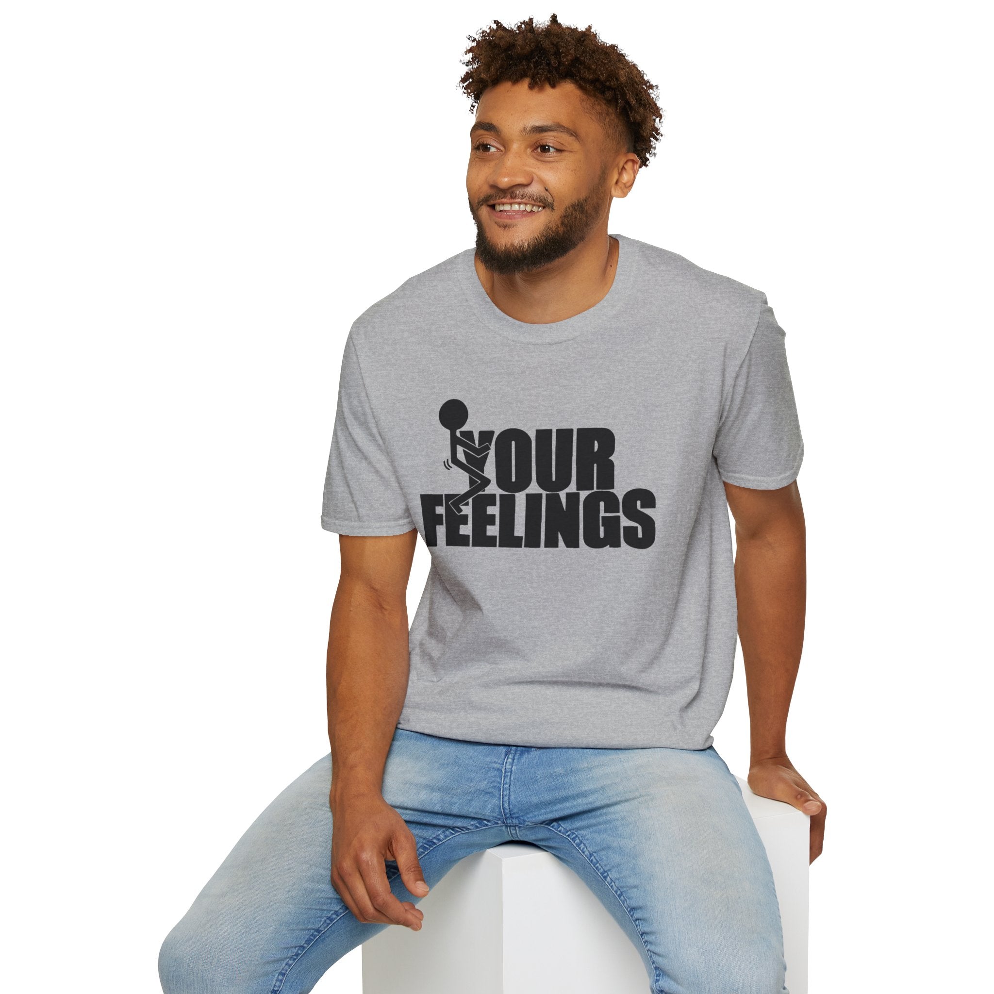 Emotional Expressive Tee - Unisex Softstyle T-Shirt, Our Feelings Shirt, Casual Wear, Gift for Friends, Mood Shirt, Everyday Humor
