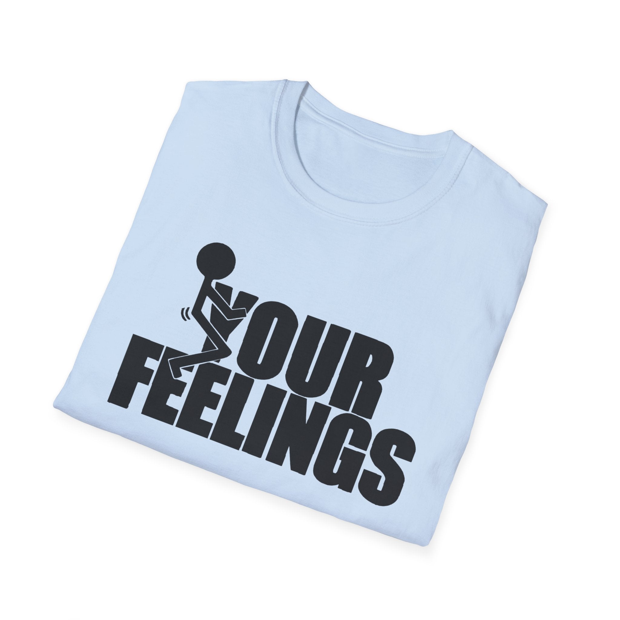 Emotional Expressive Tee - Unisex Softstyle T-Shirt, Our Feelings Shirt, Casual Wear, Gift for Friends, Mood Shirt, Everyday Humor