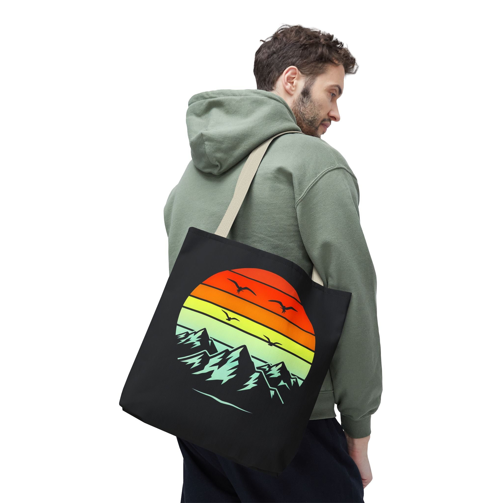 Sunset Mountain Tote Bag