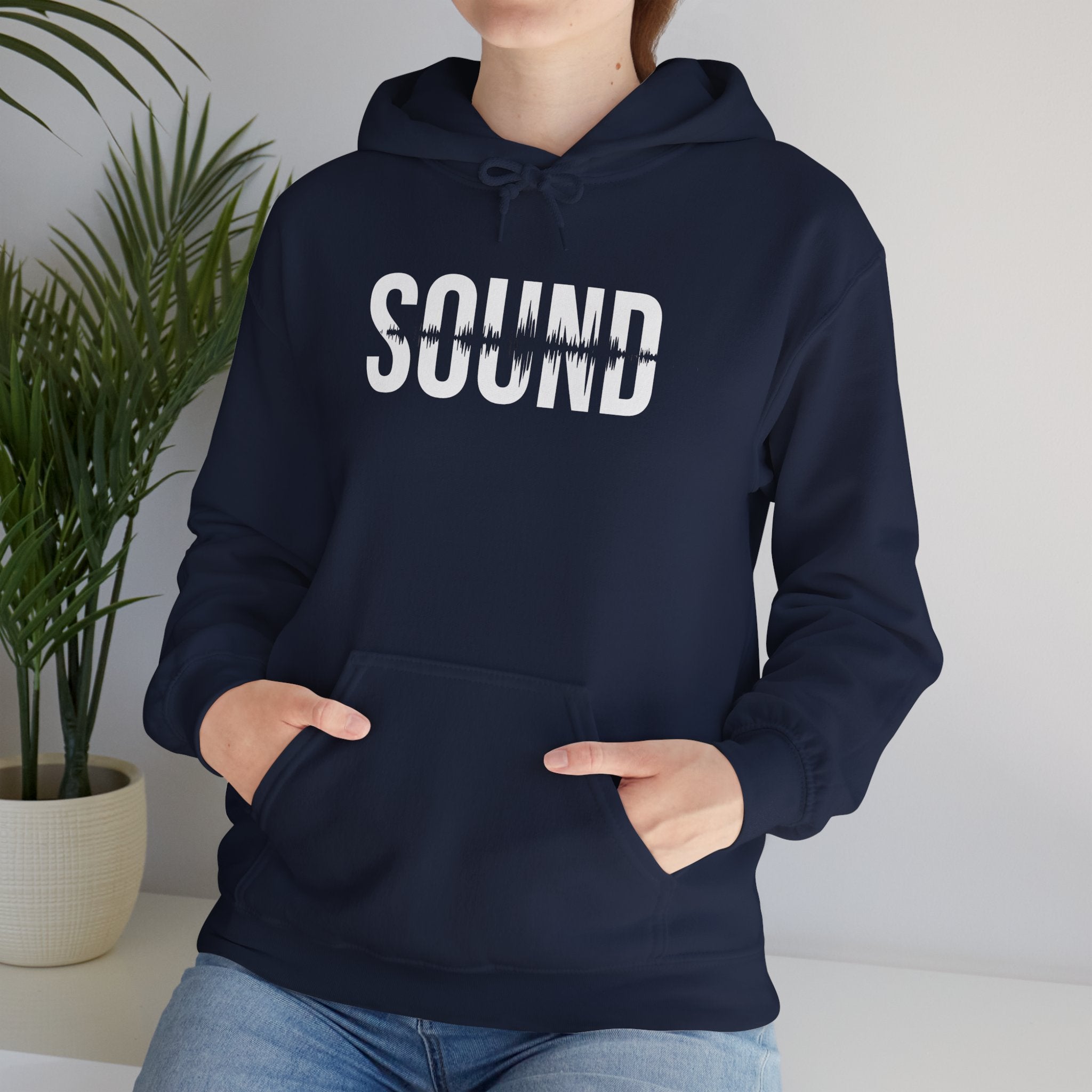 Sound Hoodie for Music Lovers - Cozy Unisex Heavy Blend Sweatshirt