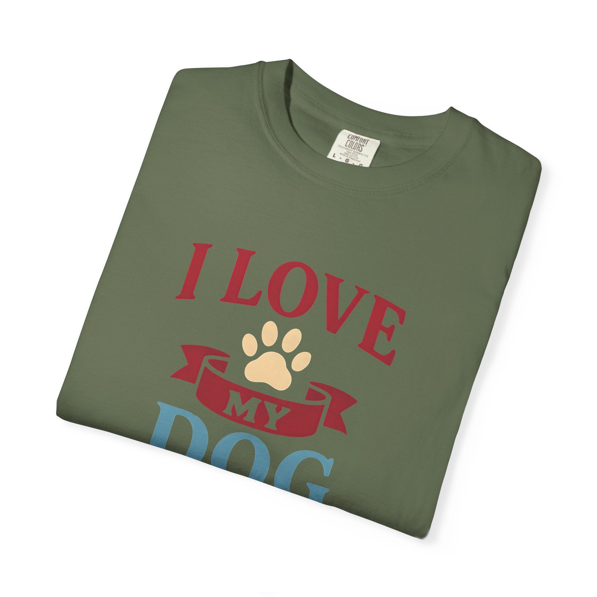 Dog Lover Unisex T-Shirt - I Love My Dog, Cute Pet Apparel, Gift for Dog Owners, Animal Lover Tee, Casual Everyday Style
