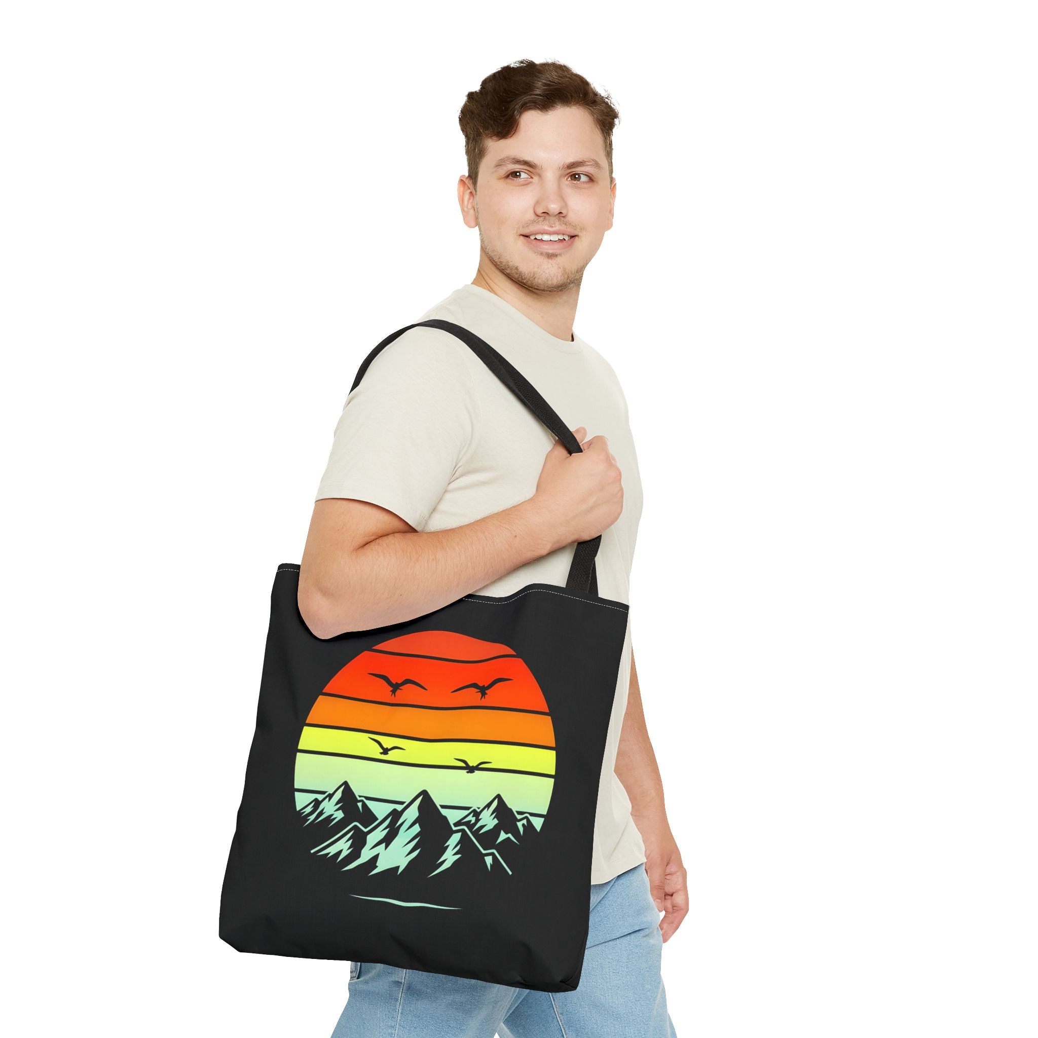 Sunset Mountain Tote Bag