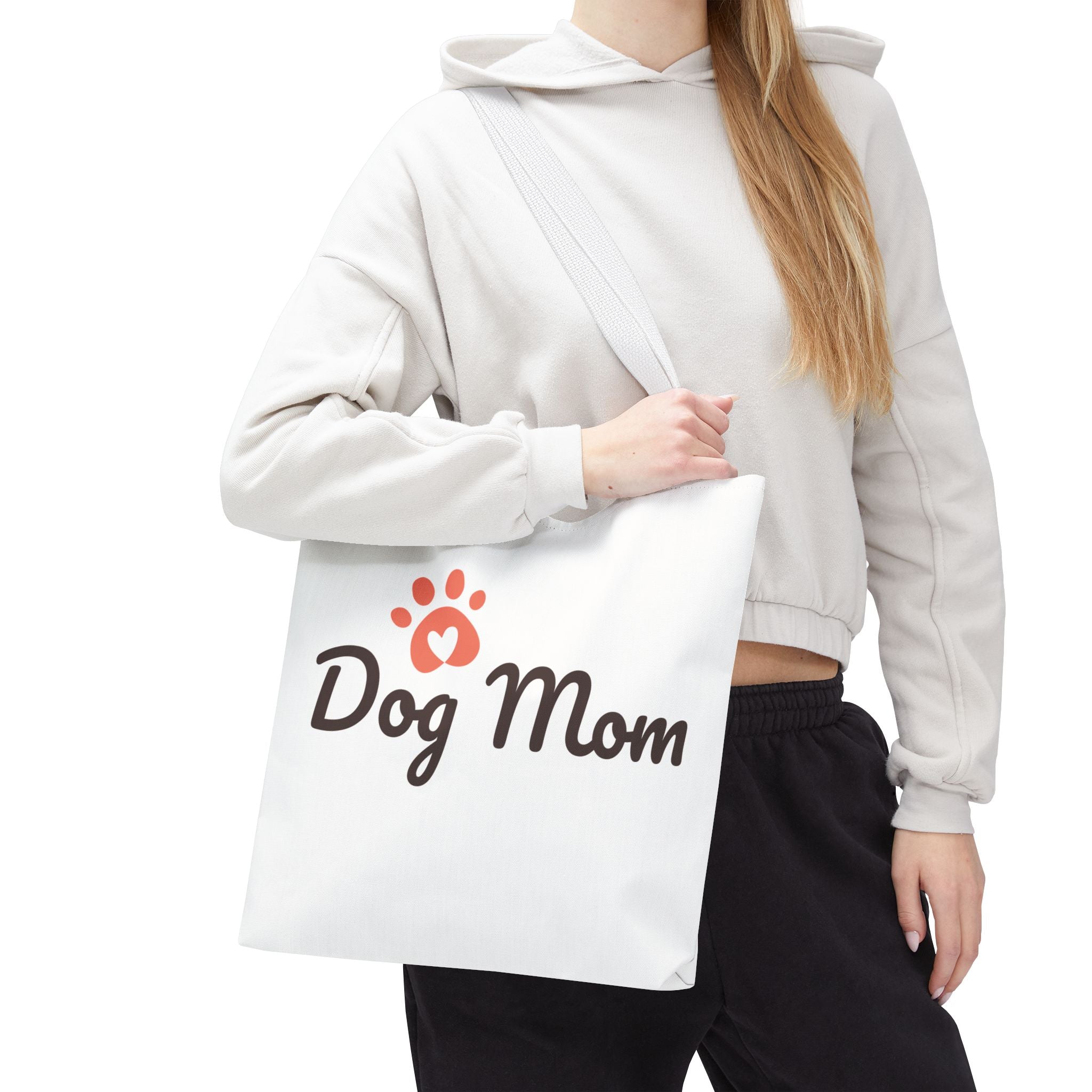 Dog Mom Tote Bag - Perfect for Pet Lovers, Gifts for Pet Moms, Dog Themed Accessories, Everyday Use, Sustainable Fashion