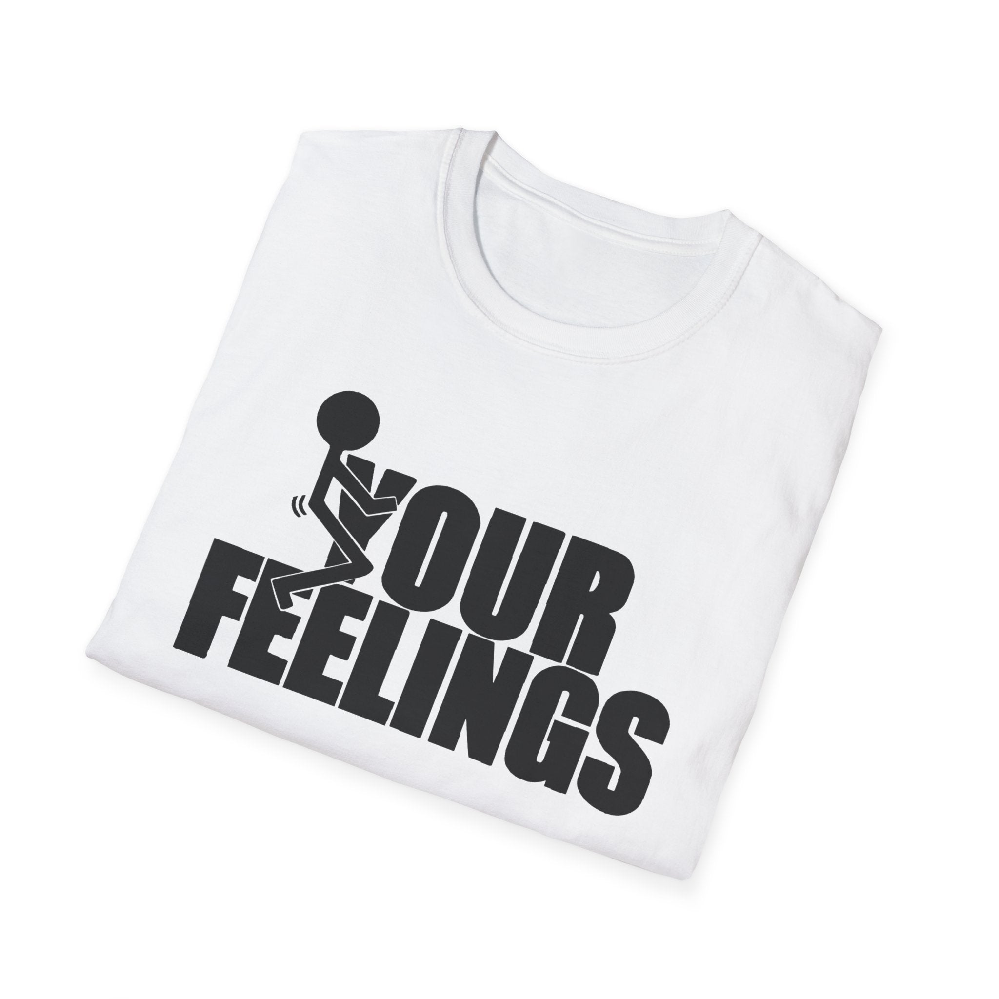 Emotional Expressive Tee - Unisex Softstyle T-Shirt, Our Feelings Shirt, Casual Wear, Gift for Friends, Mood Shirt, Everyday Humor