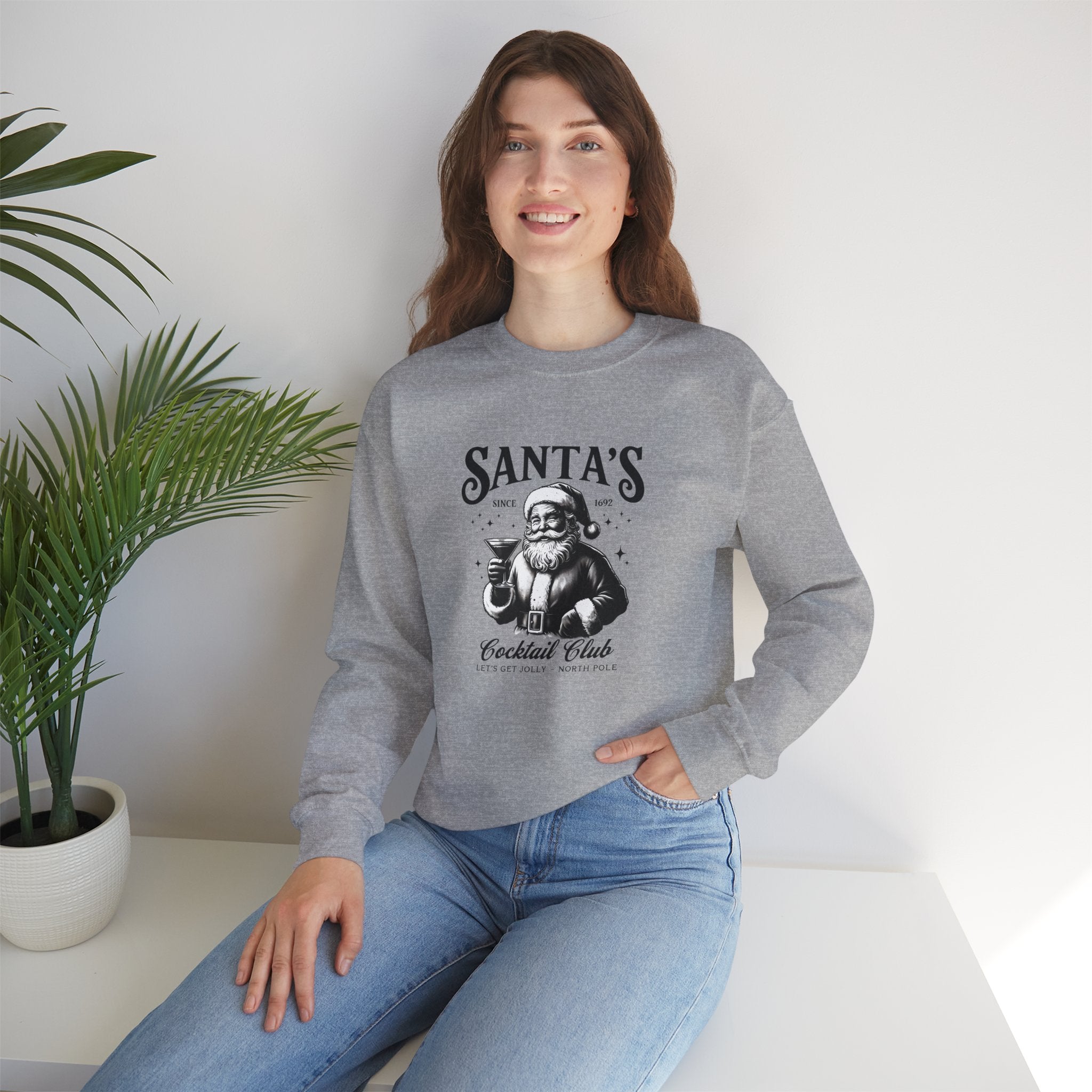 Santa's Cocktail Club Sweatshirt
