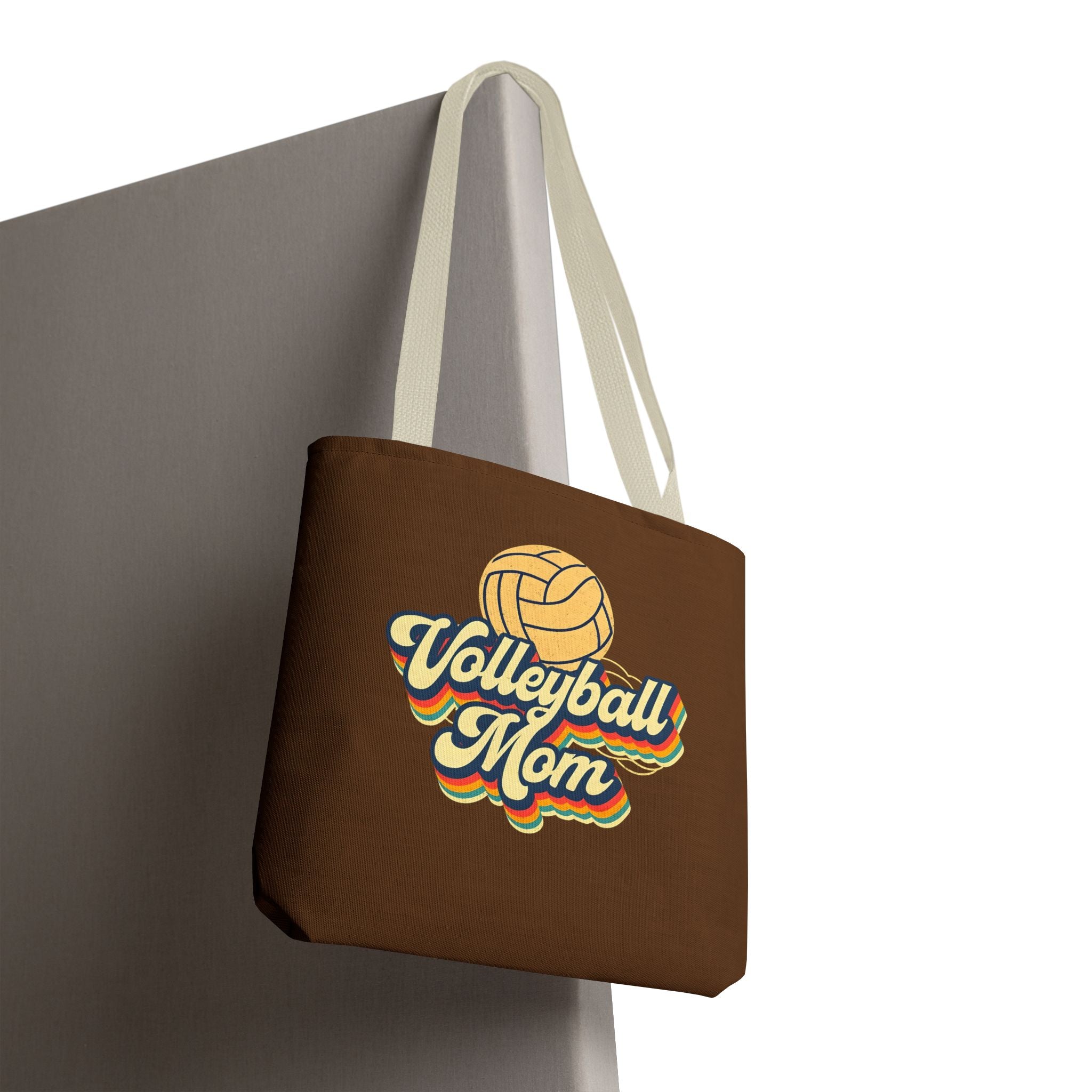 Volleyball Mom Tote Bag - Sports Mom Gift for Volleyball Matches and Games