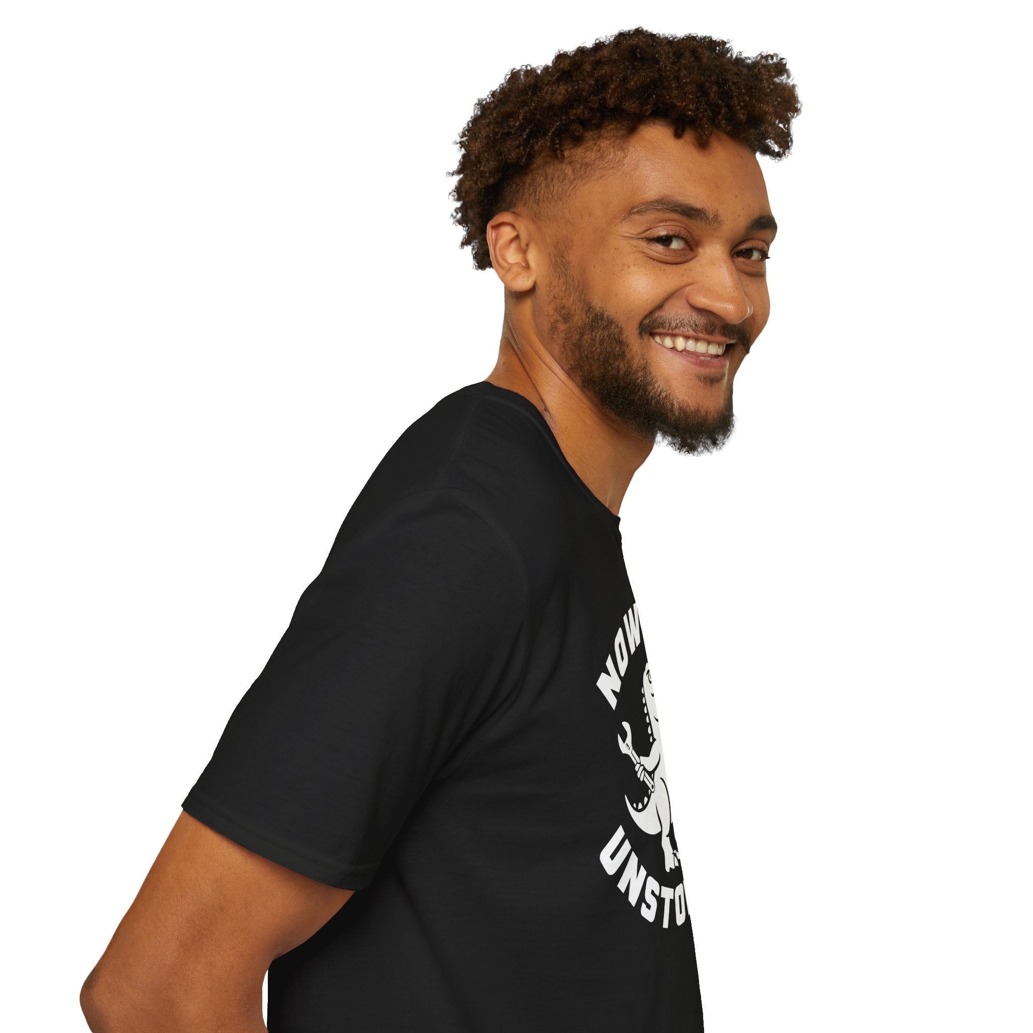 Unstoppable T-Rex T-Shirt – “Now I Am Unstoppable” Dinosaur Tee