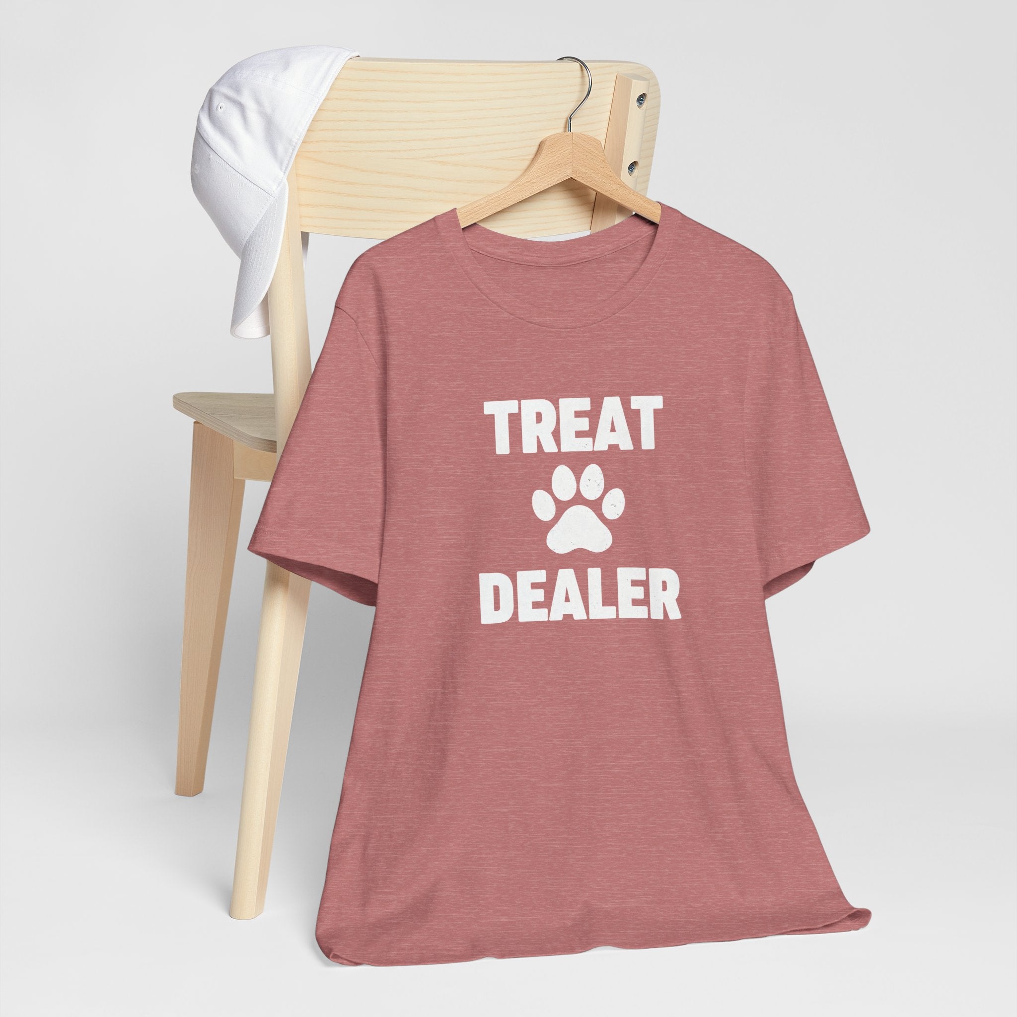 Treat Dealer T-Shirt — Funny Paw Print Tee for Dog Lovers