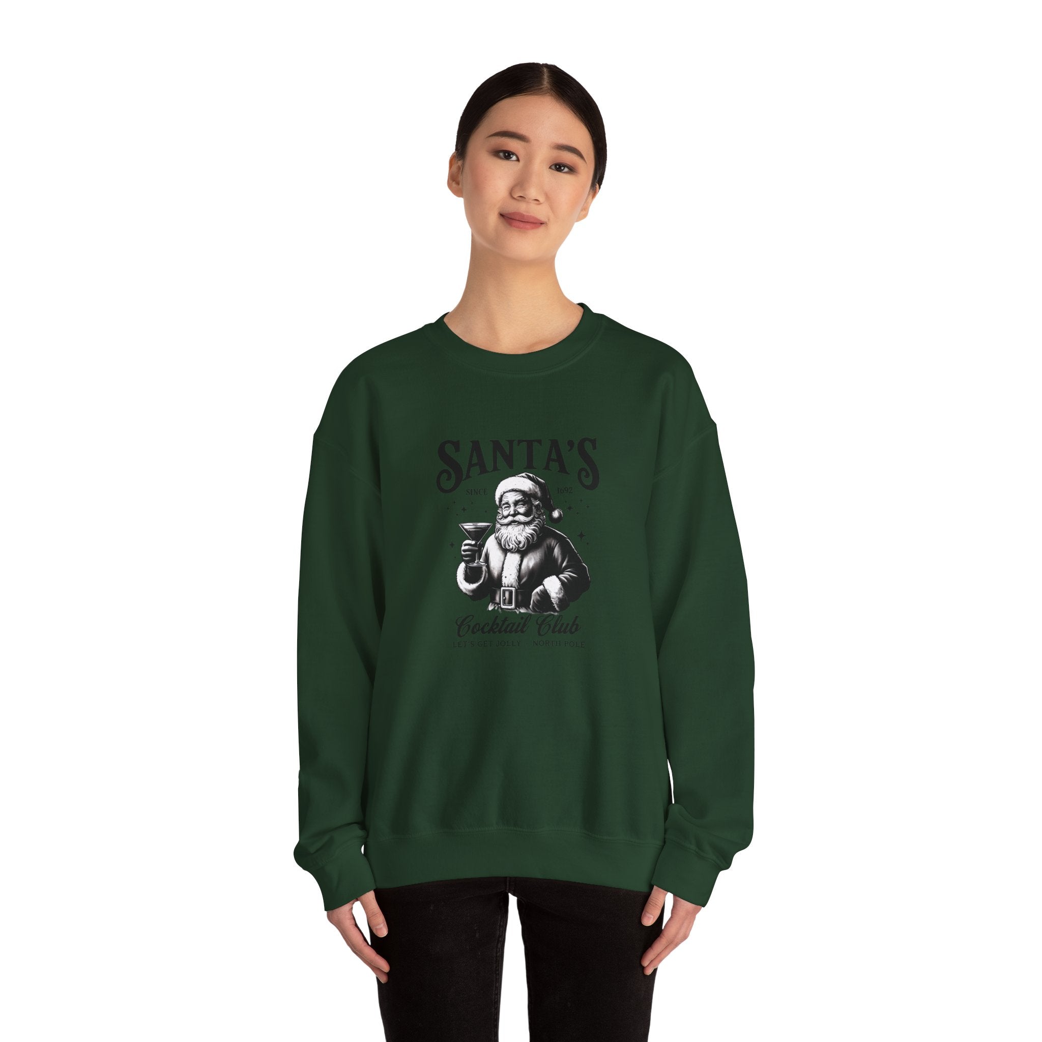 Santa's Cocktail Club Sweatshirt