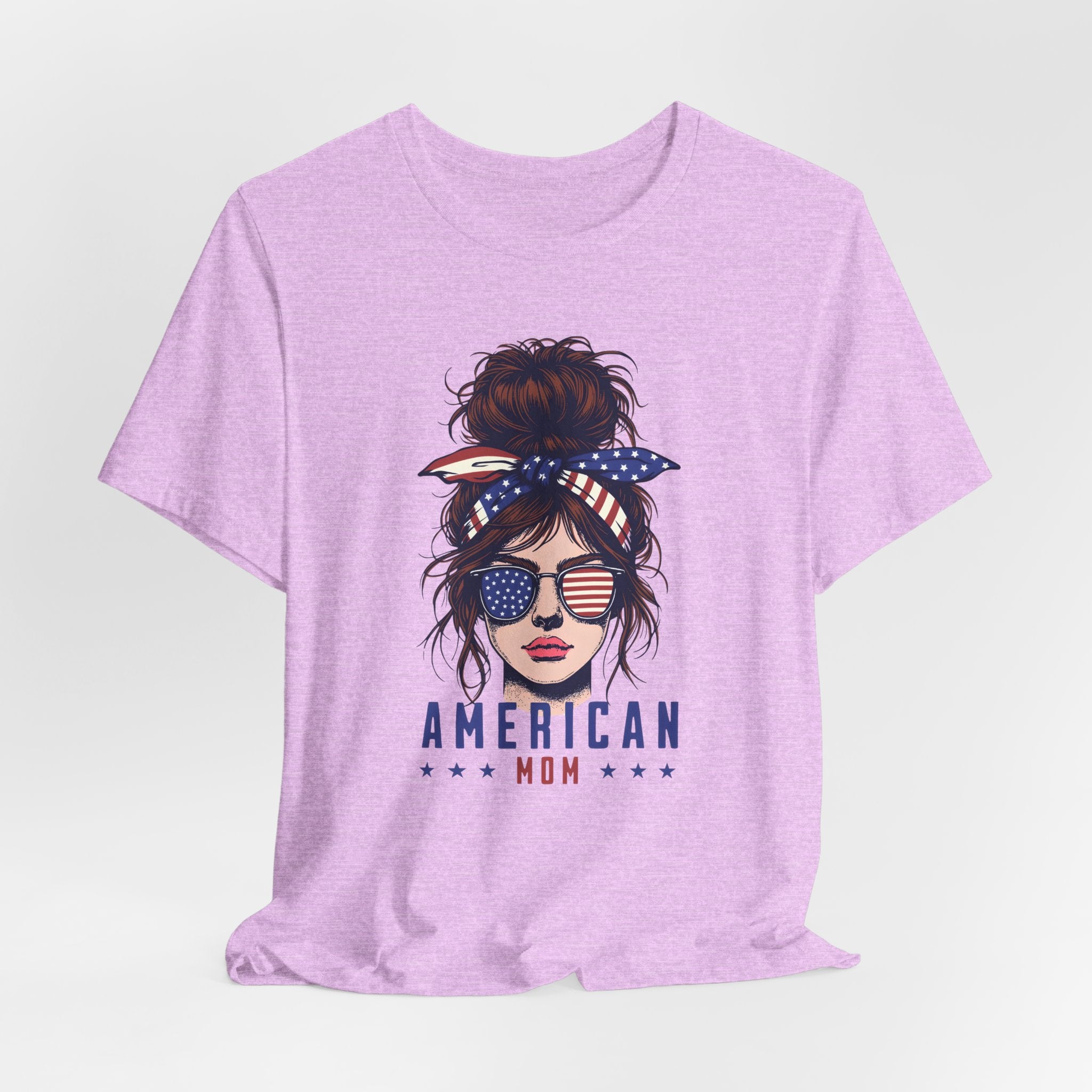 American Mom T-Shirt – Patriotic Mom Graphic Tee