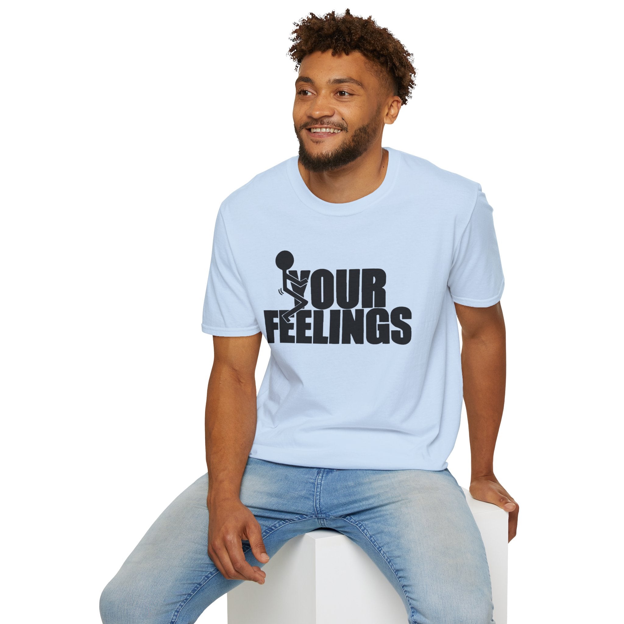 Emotional Expressive Tee - Unisex Softstyle T-Shirt, Our Feelings Shirt, Casual Wear, Gift for Friends, Mood Shirt, Everyday Humor