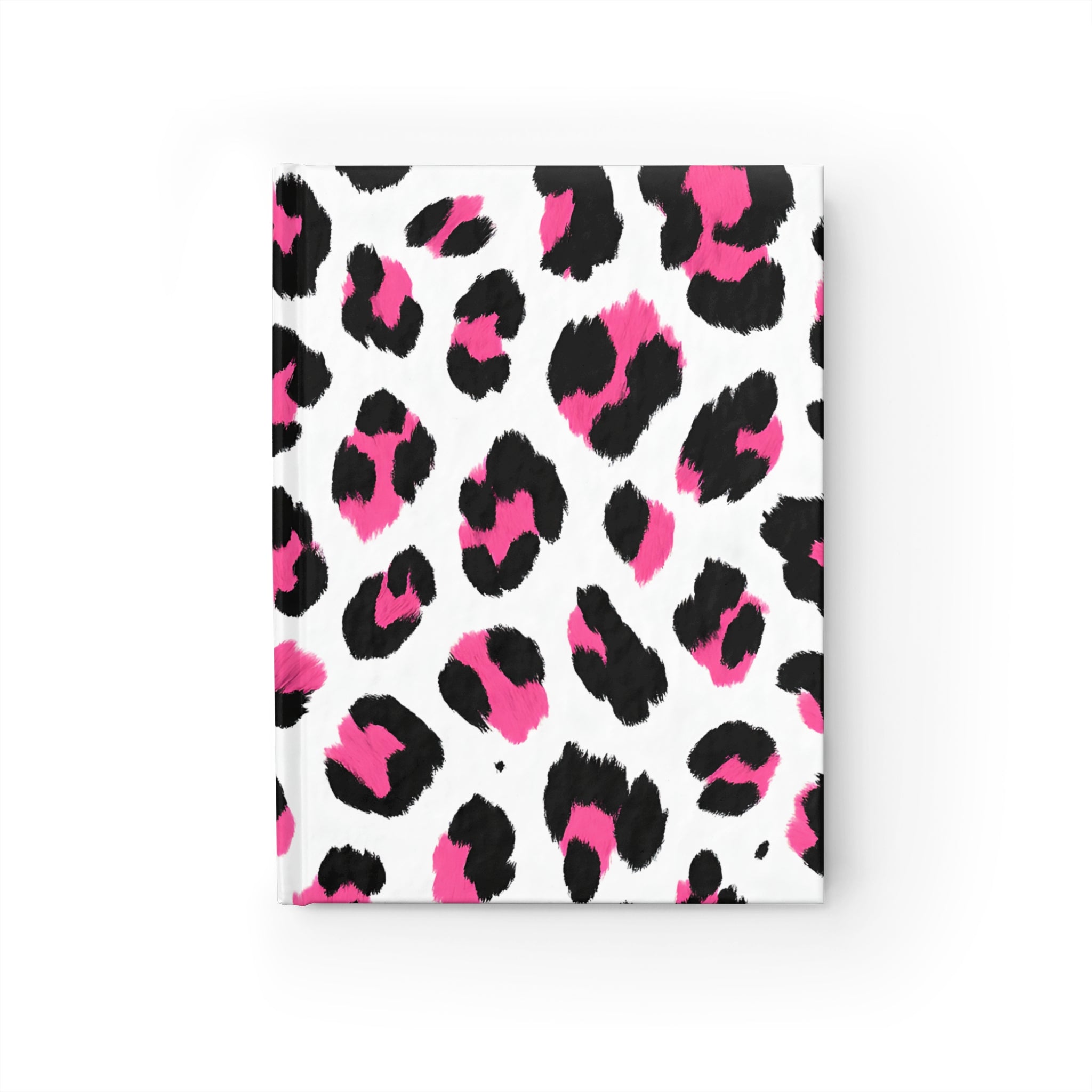 Fierce Pink Leopard Print Journal | Inspirational Diary, Personalized Notebook, Gift for Her, Travel Journal, Daily Planner