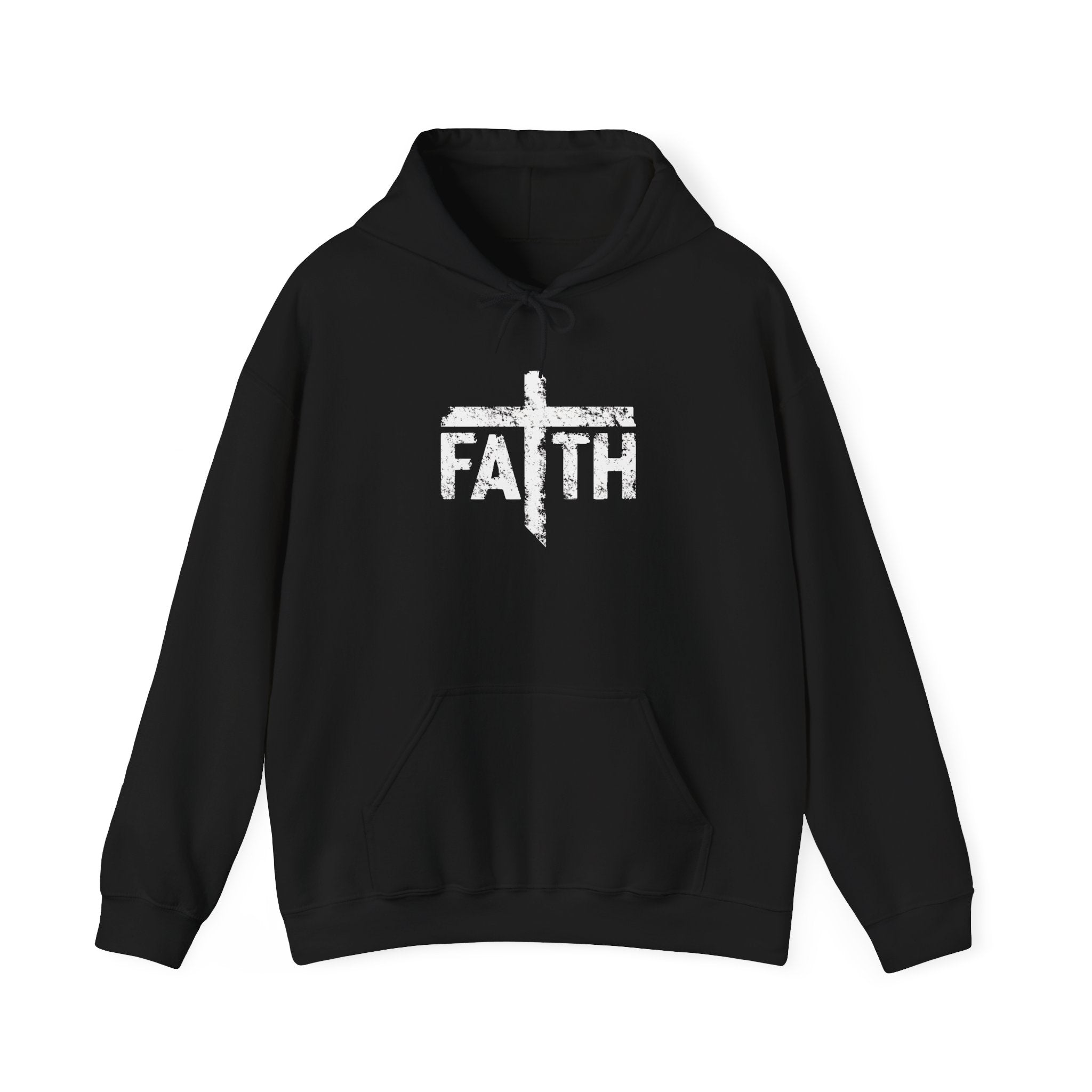 Faith Hoodie, Inspirational Sweatshirt for Men and Women, Cozy Pullover for Church, Gifts for Believers, Religious Apparel
