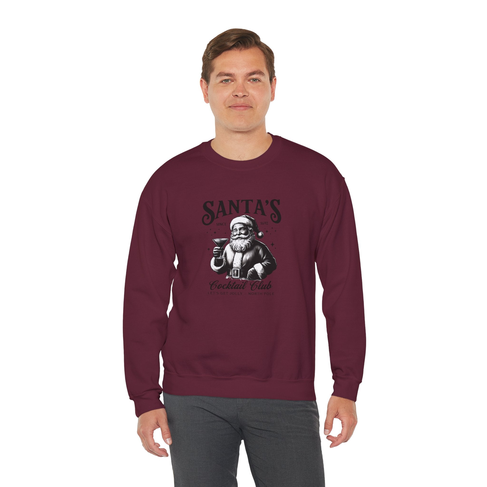 Santa's Cocktail Club Sweatshirt