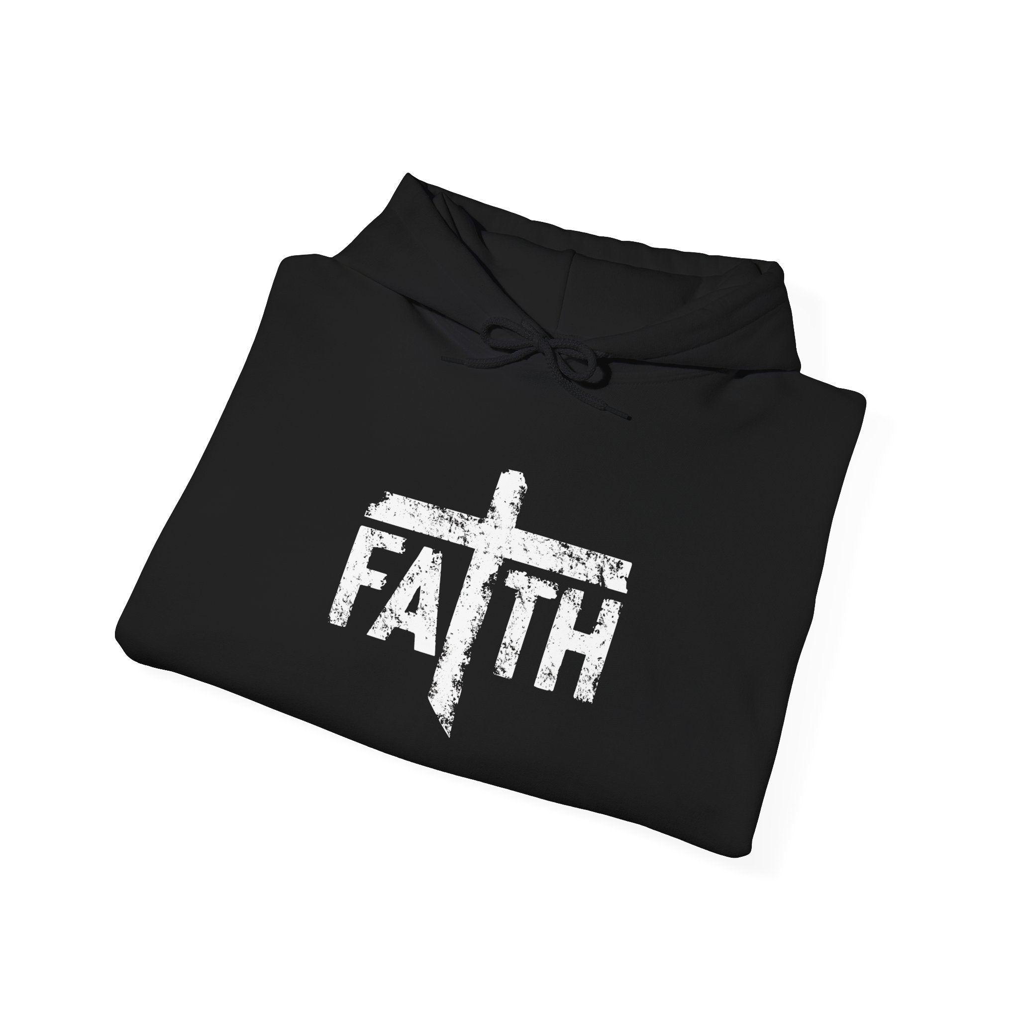 Faith Hoodie, Inspirational Sweatshirt for Men and Women, Cozy Pullover for Church, Gifts for Believers, Religious Apparel