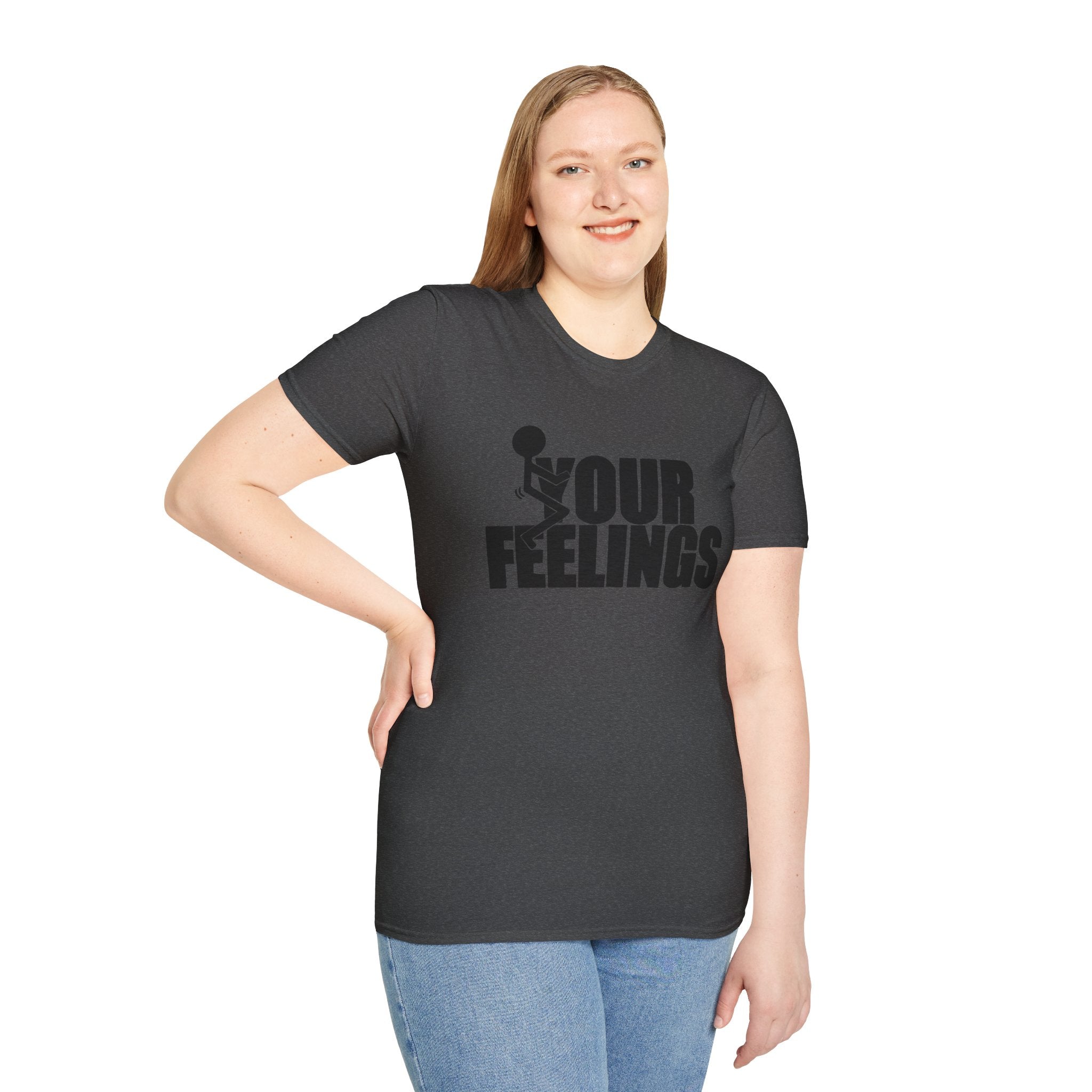 Emotional Expressive Tee - Unisex Softstyle T-Shirt, Our Feelings Shirt, Casual Wear, Gift for Friends, Mood Shirt, Everyday Humor