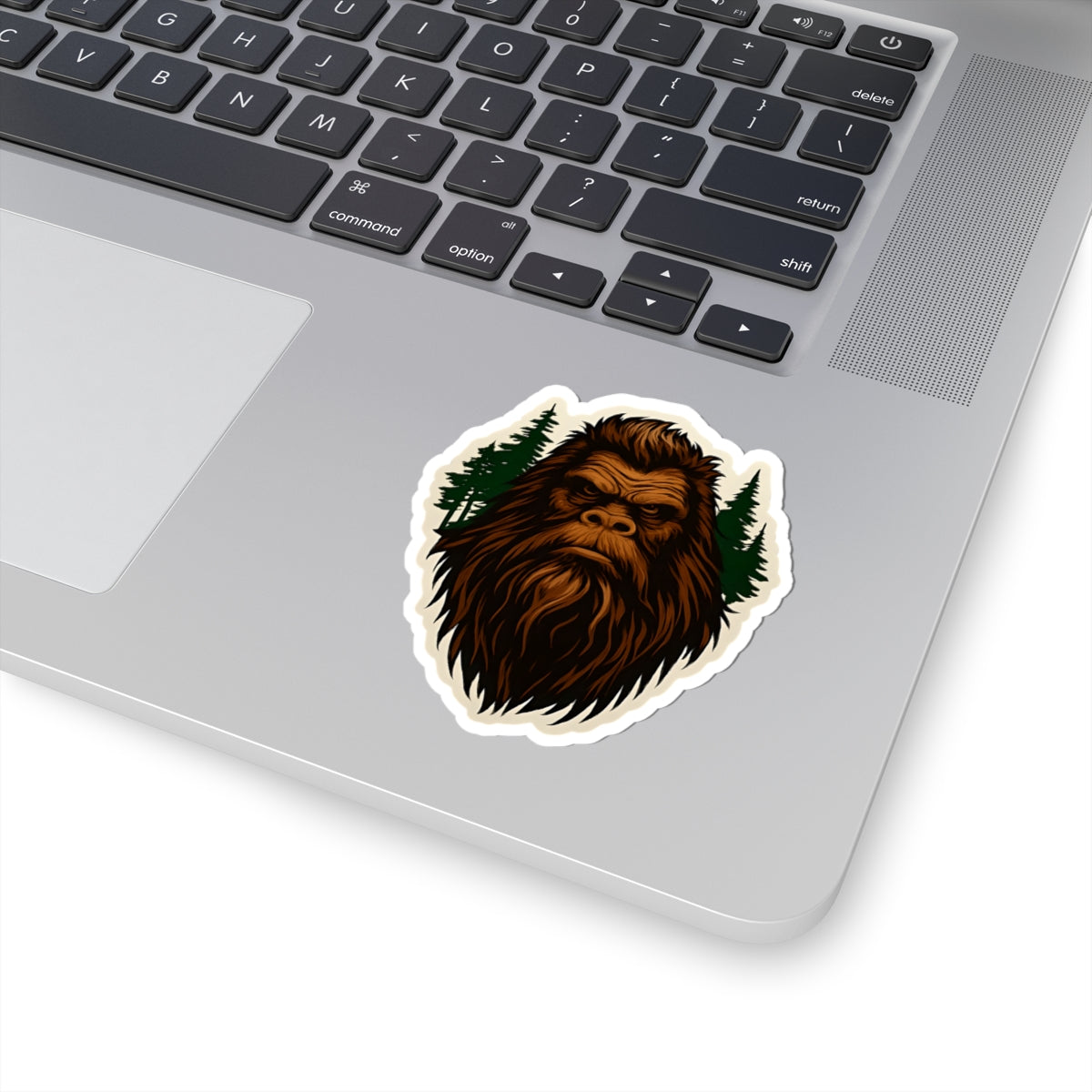 Mystical Bigfoot Kiss-Cut Stickers | Nature Lover Gift, Outdoor Adventure Decor, Laptop Stickers, Wilderness Theme, Wild Animal Decor