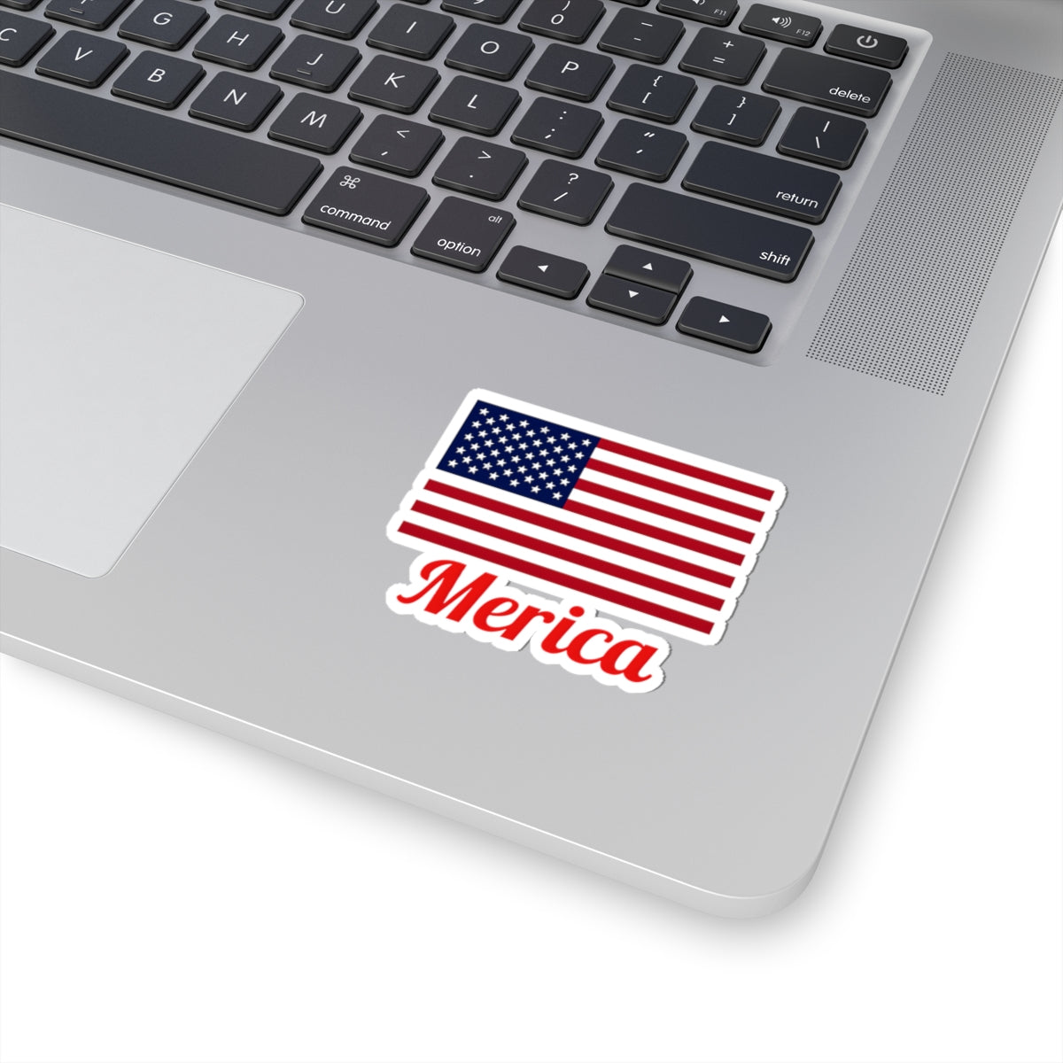 Patriotic Kiss-Cut Stickers - 'Merica Flag Design for USA Lovers