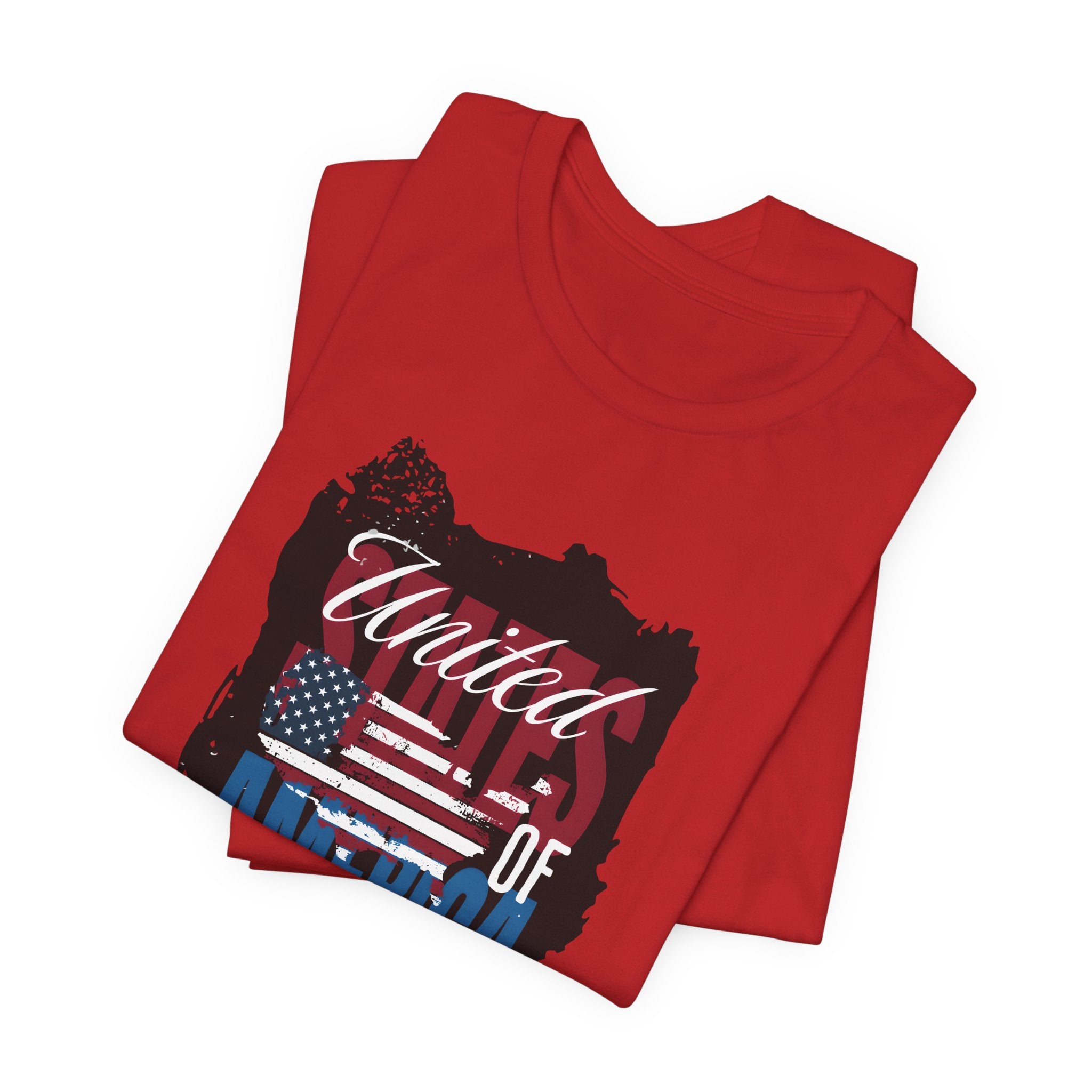 United of America Flag T-Shirt — Patriotic USA Graphic Tee