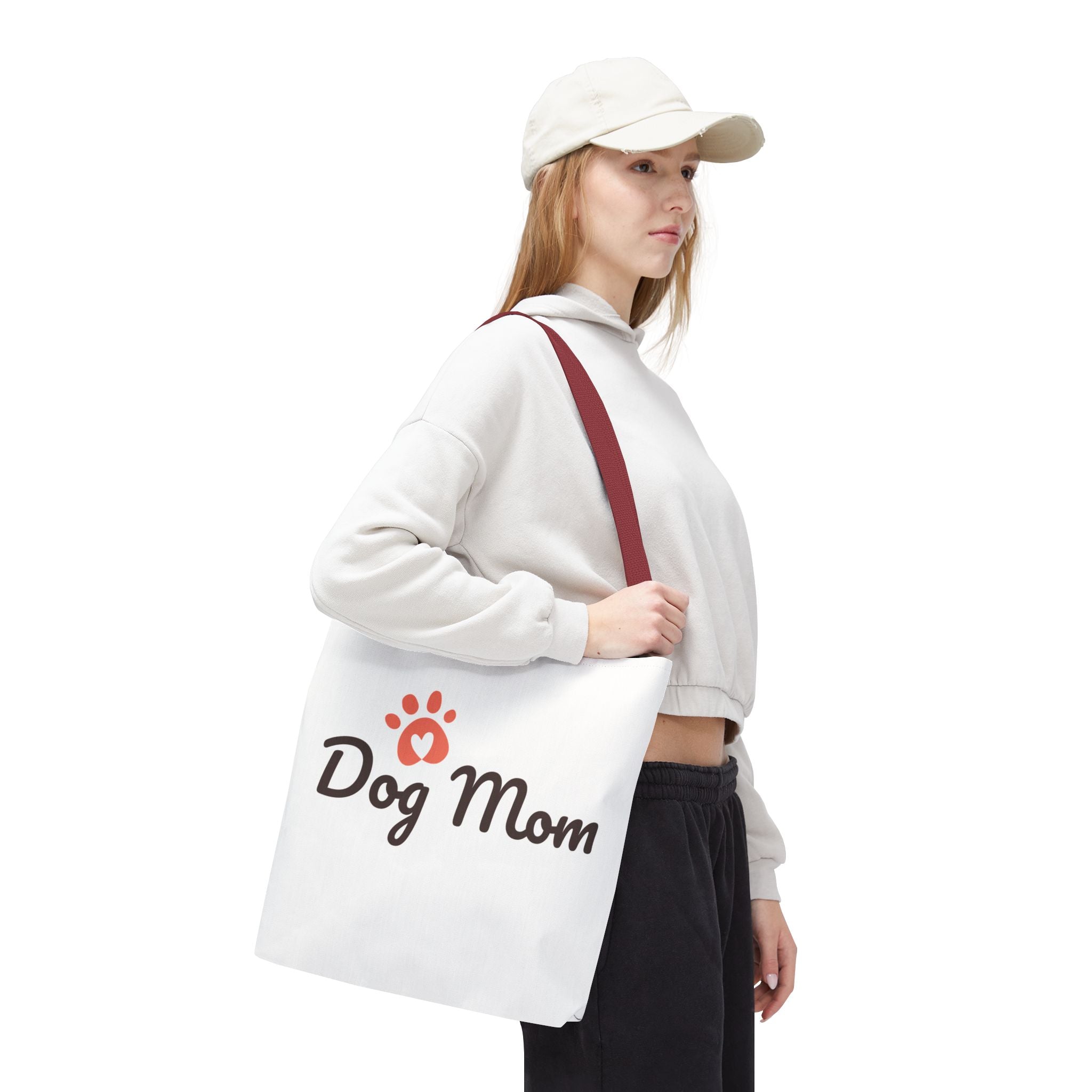 Dog Mom Tote Bag - Perfect for Pet Lovers, Gifts for Pet Moms, Dog Themed Accessories, Everyday Use, Sustainable Fashion