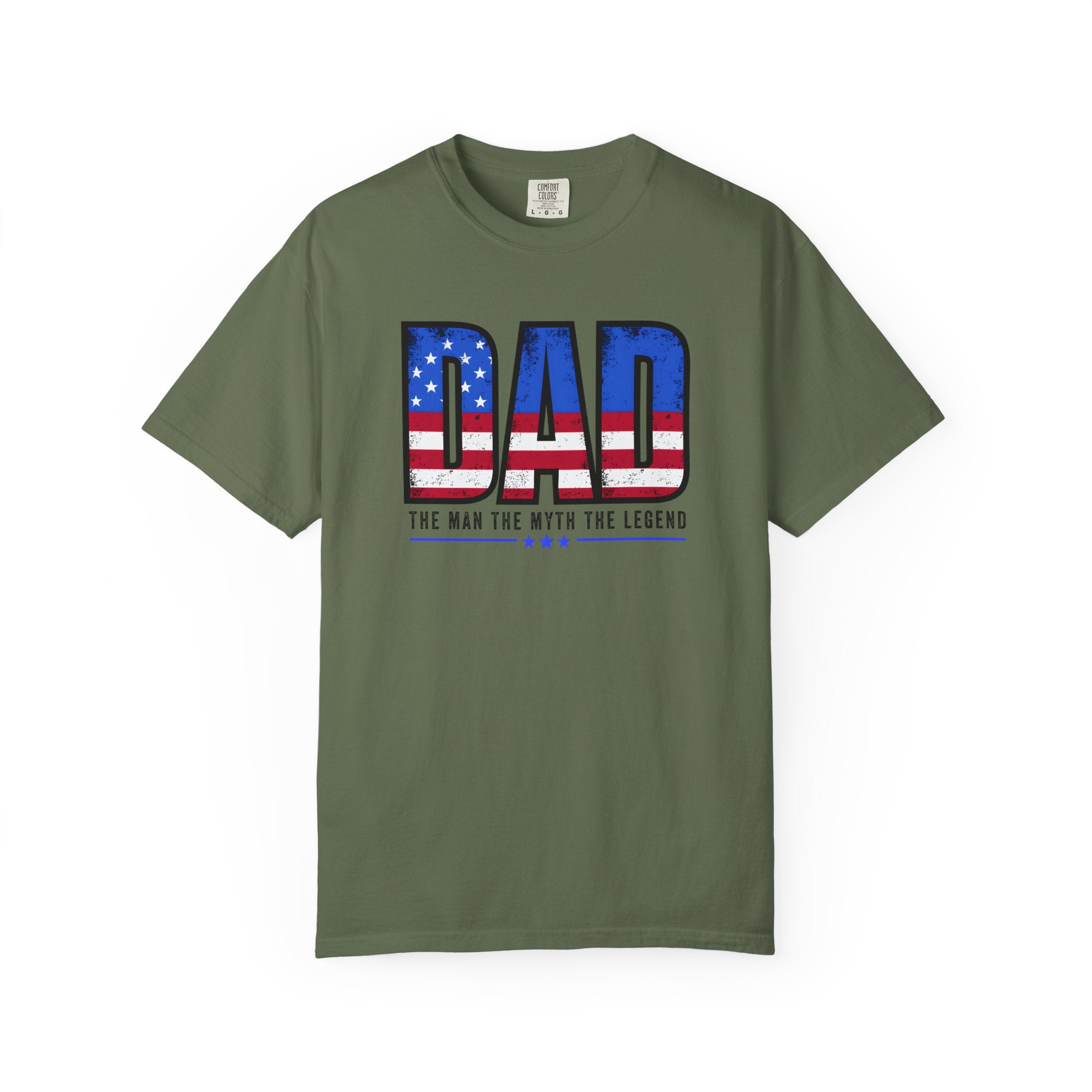 Unisex Garment-Dyed T-shirt Dad the man