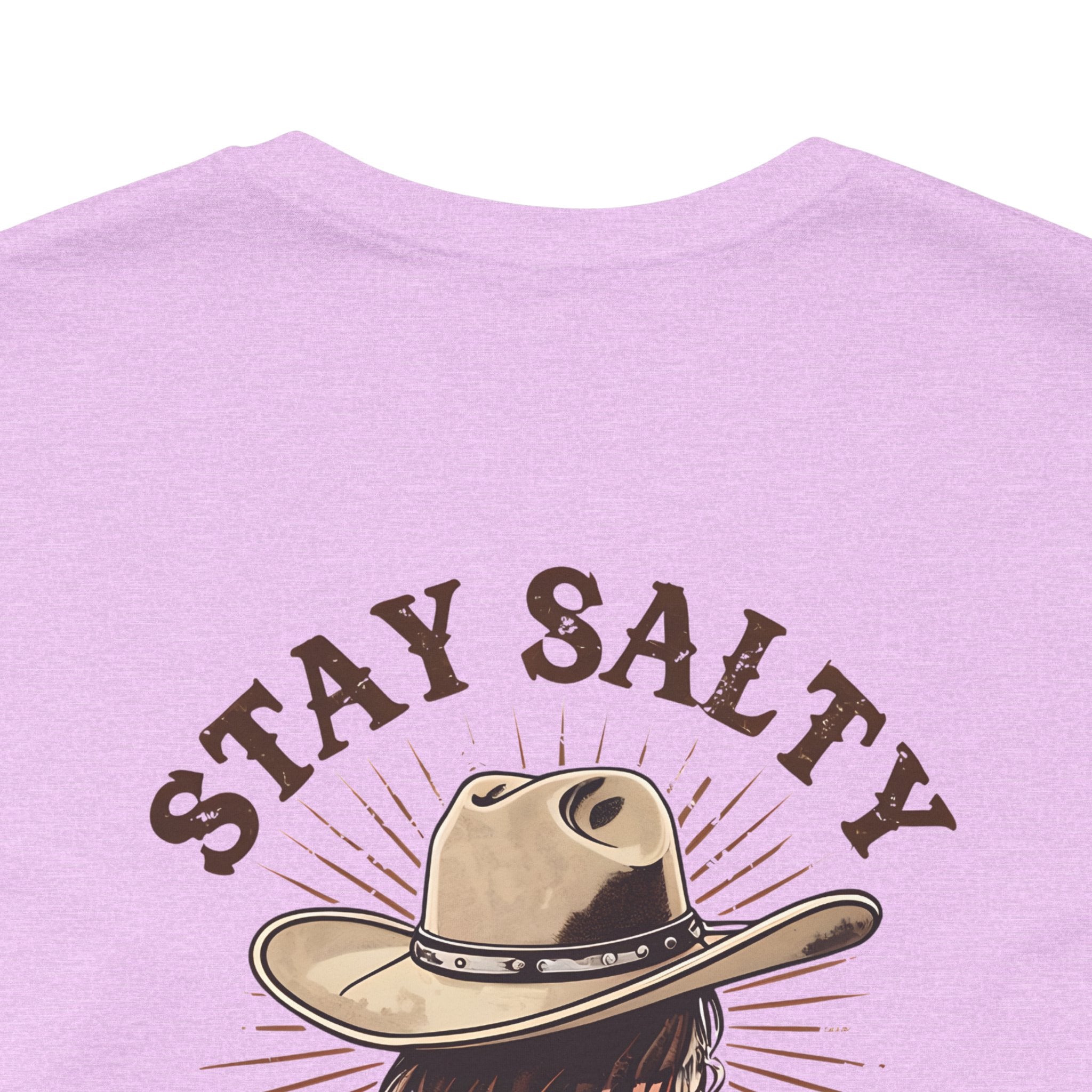 Stay Salty Cowgirl T-Shirt — Western Cowgirl Graphic Tee
