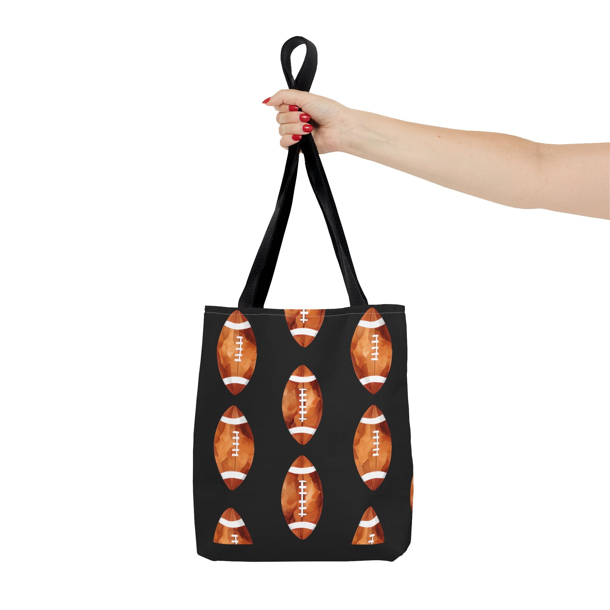 Football-Themed Tote Bag for Sports Fans