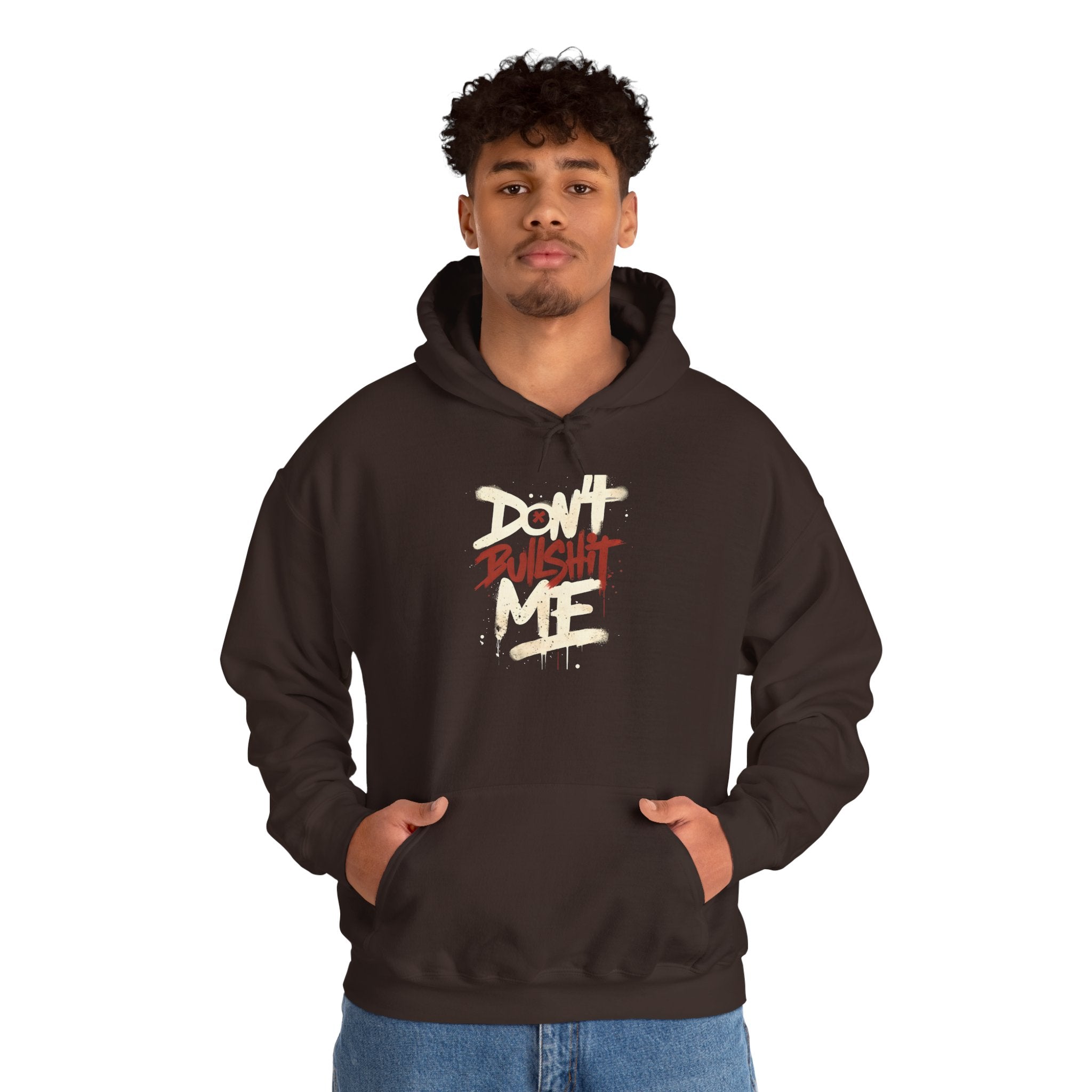 Don't Bull shit me Unisex Hoodie, Trendy Streetwear Sweatshirt, Comfortable Gift for Friends, Fall Fashion, Cool Casual Outfit