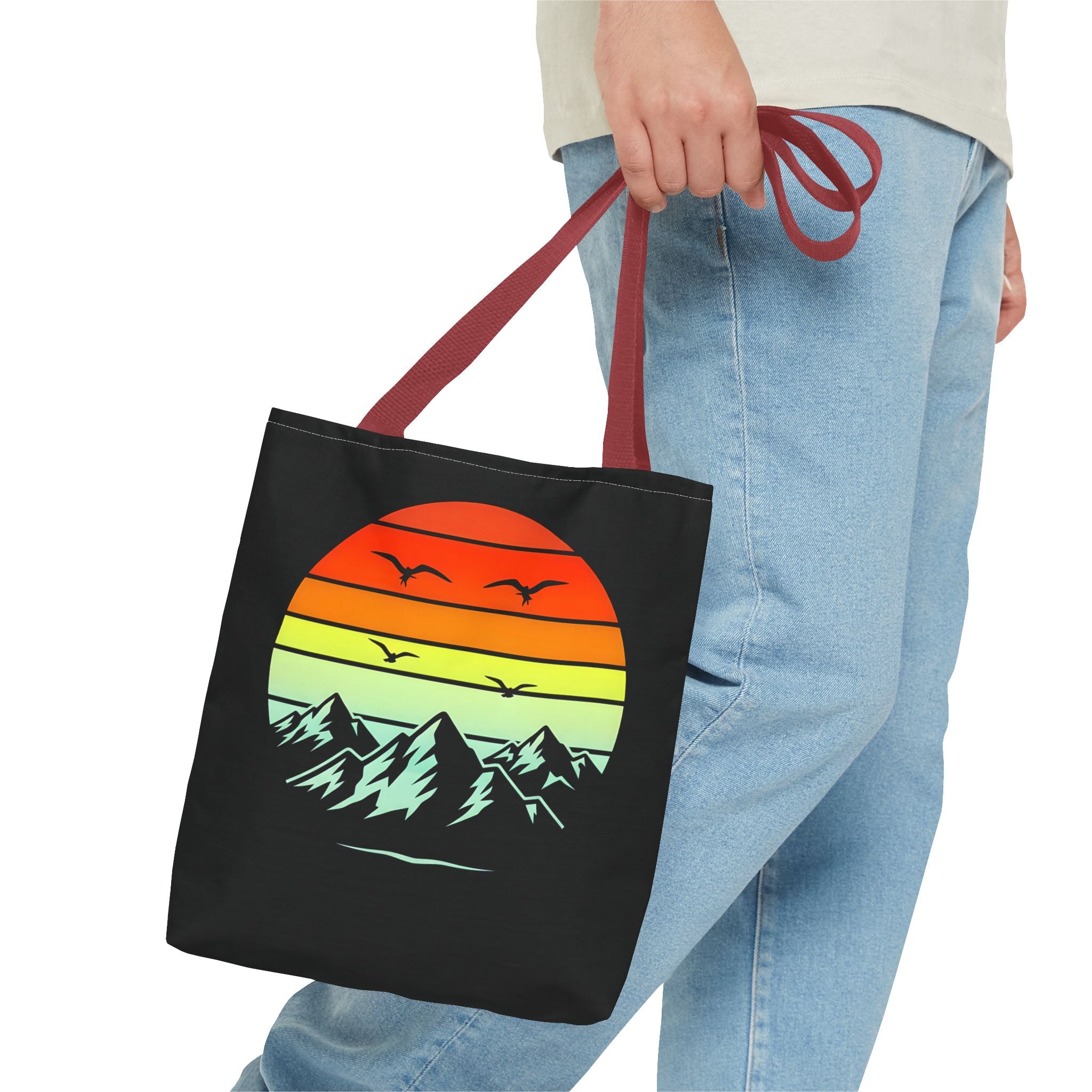 Sunset Mountain Tote Bag