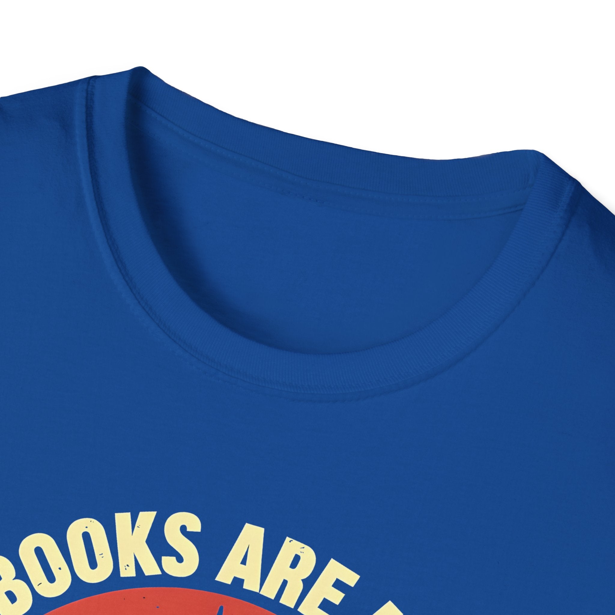 Books Are My Favorite Time Machines Unisex Softstyle T-Shirt