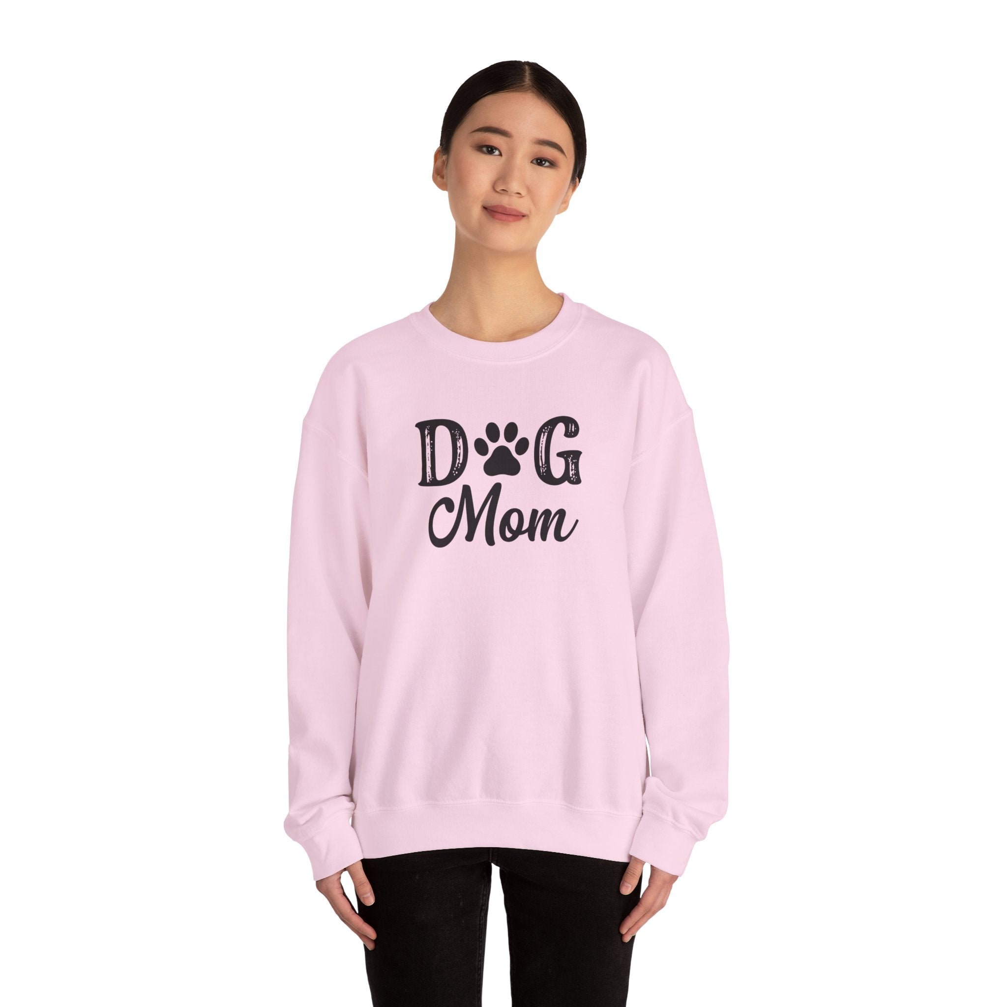 Dog Mom Crewneck Sweatshirt - Cozy Gift for Pet Lovers