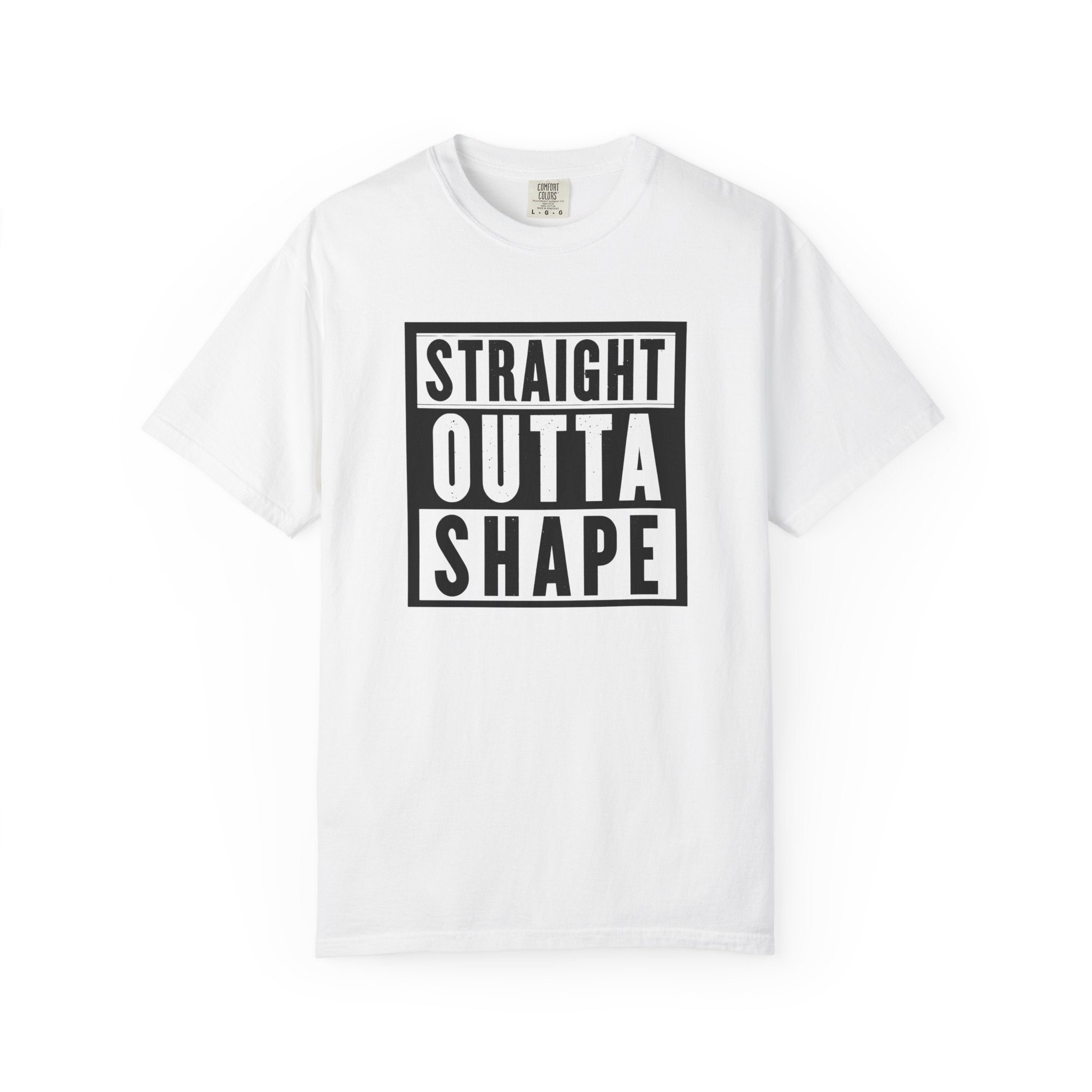 Shape Distorted Unisex Garment-Dyed T-shirt