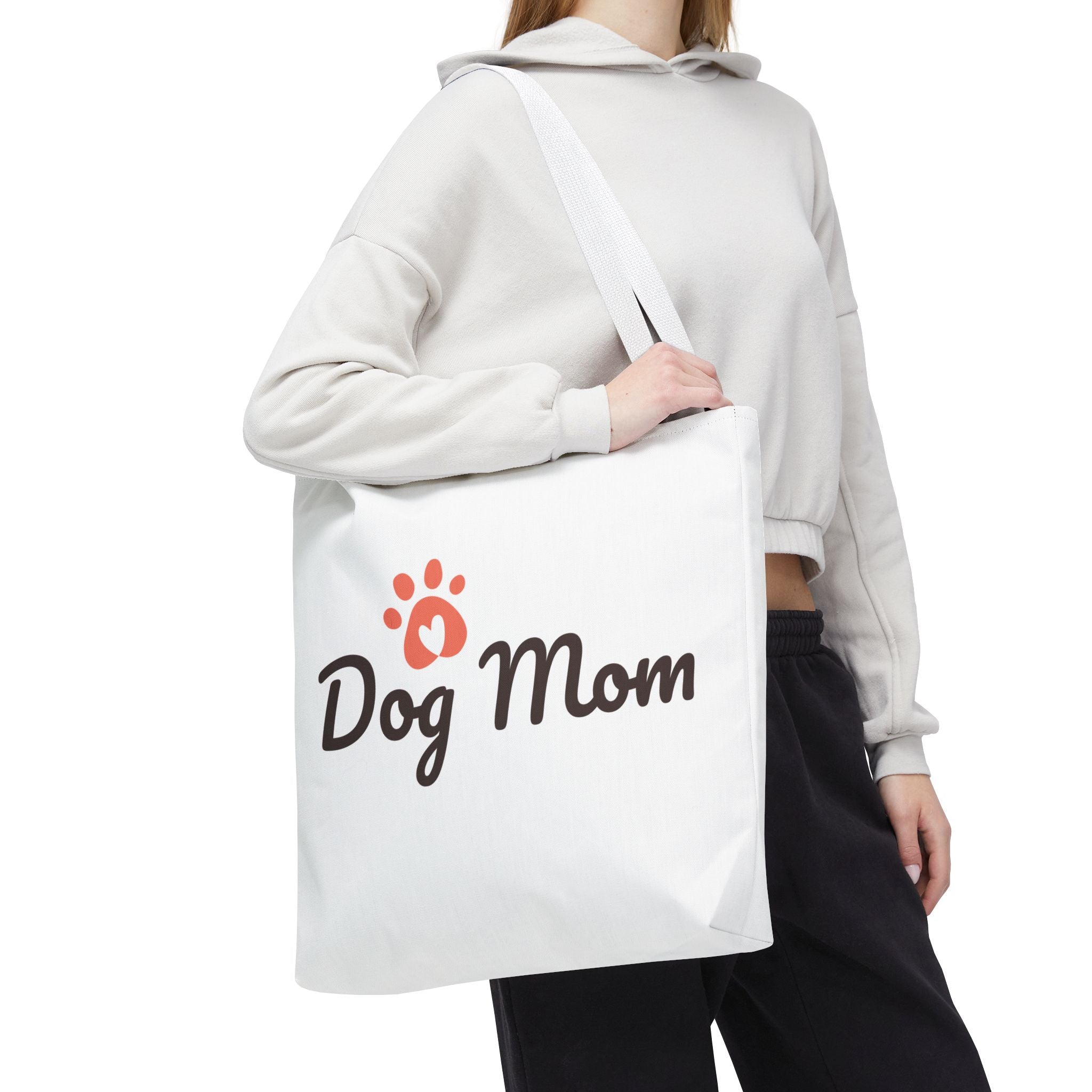 Dog Mom Tote Bag - Perfect for Pet Lovers, Gifts for Pet Moms, Dog Themed Accessories, Everyday Use, Sustainable Fashion