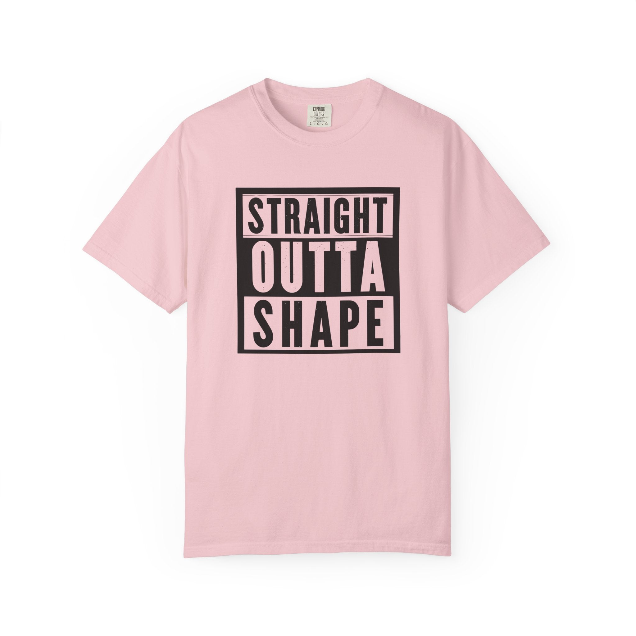 Shape Distorted Unisex Garment-Dyed T-shirt