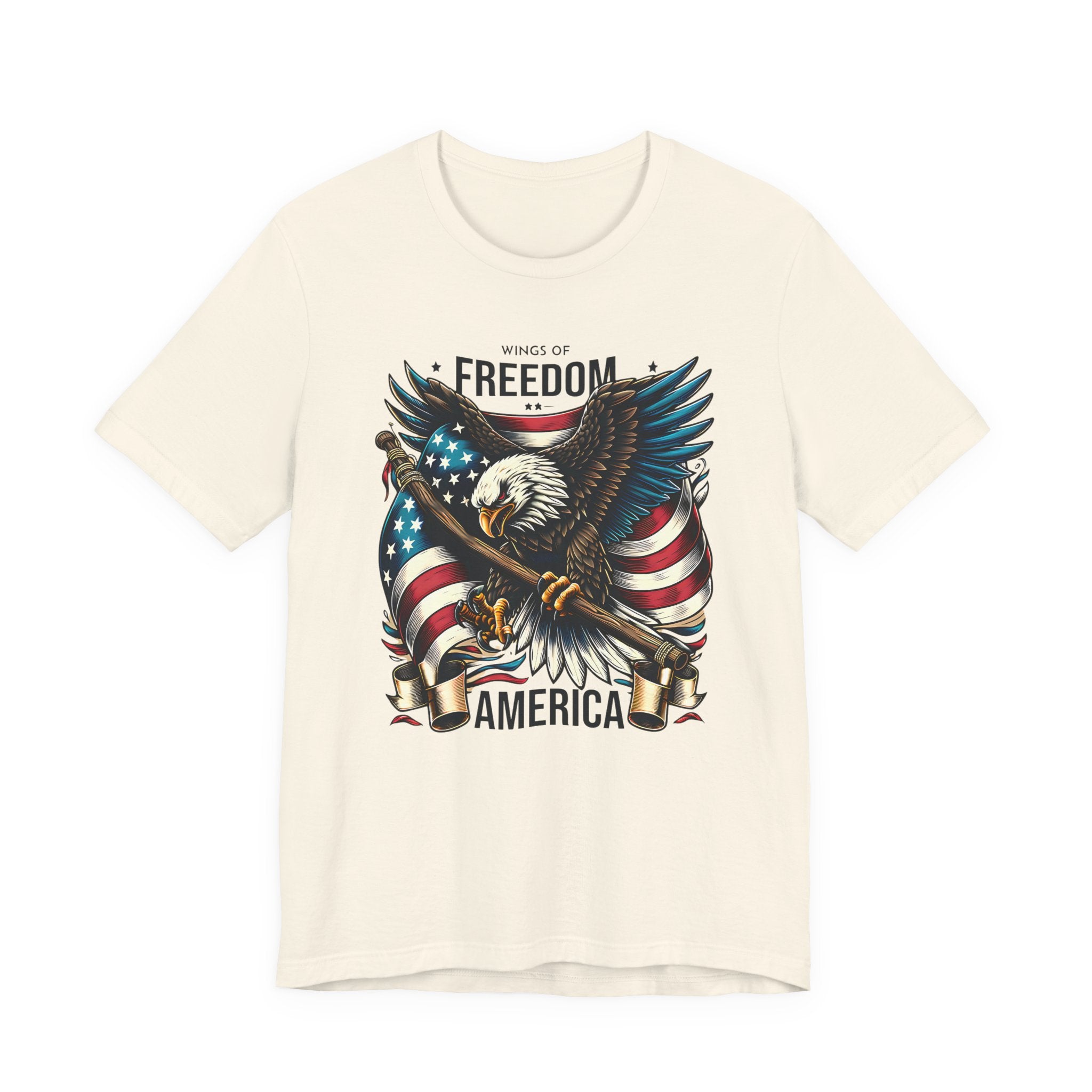 Patriotic Eagle T-Shirt – Freedom America Graphic Tee