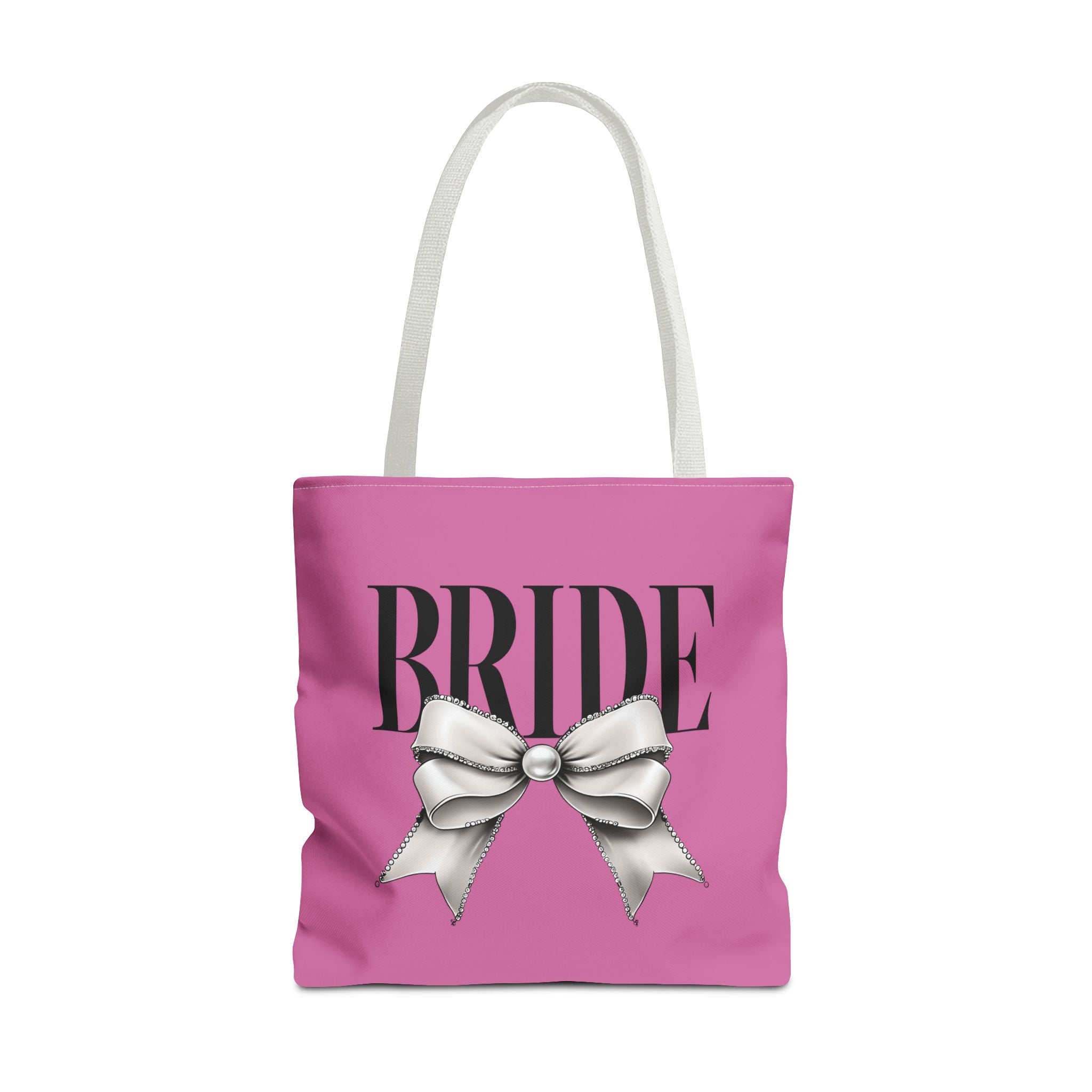Bride Tote Bag with Bow Design