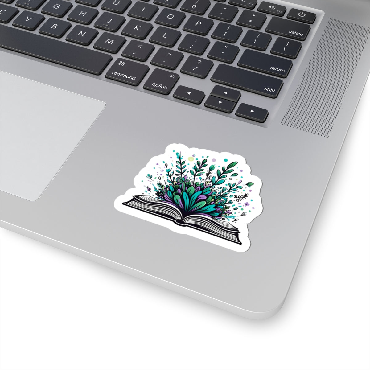 Vibrant book Kiss-Cut Sticker